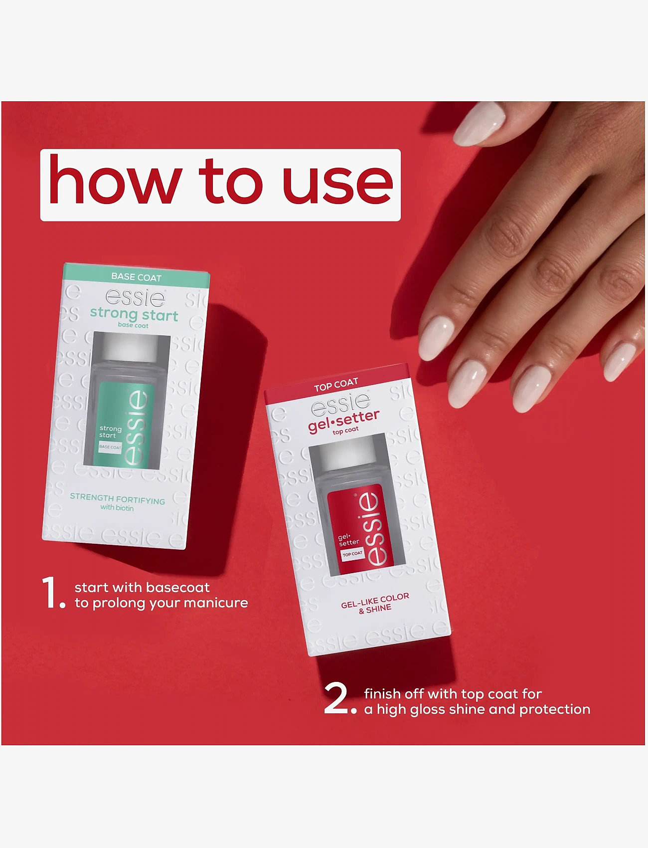 Essie - essie top coat gel setter - sminke - gel setter top coat - 4