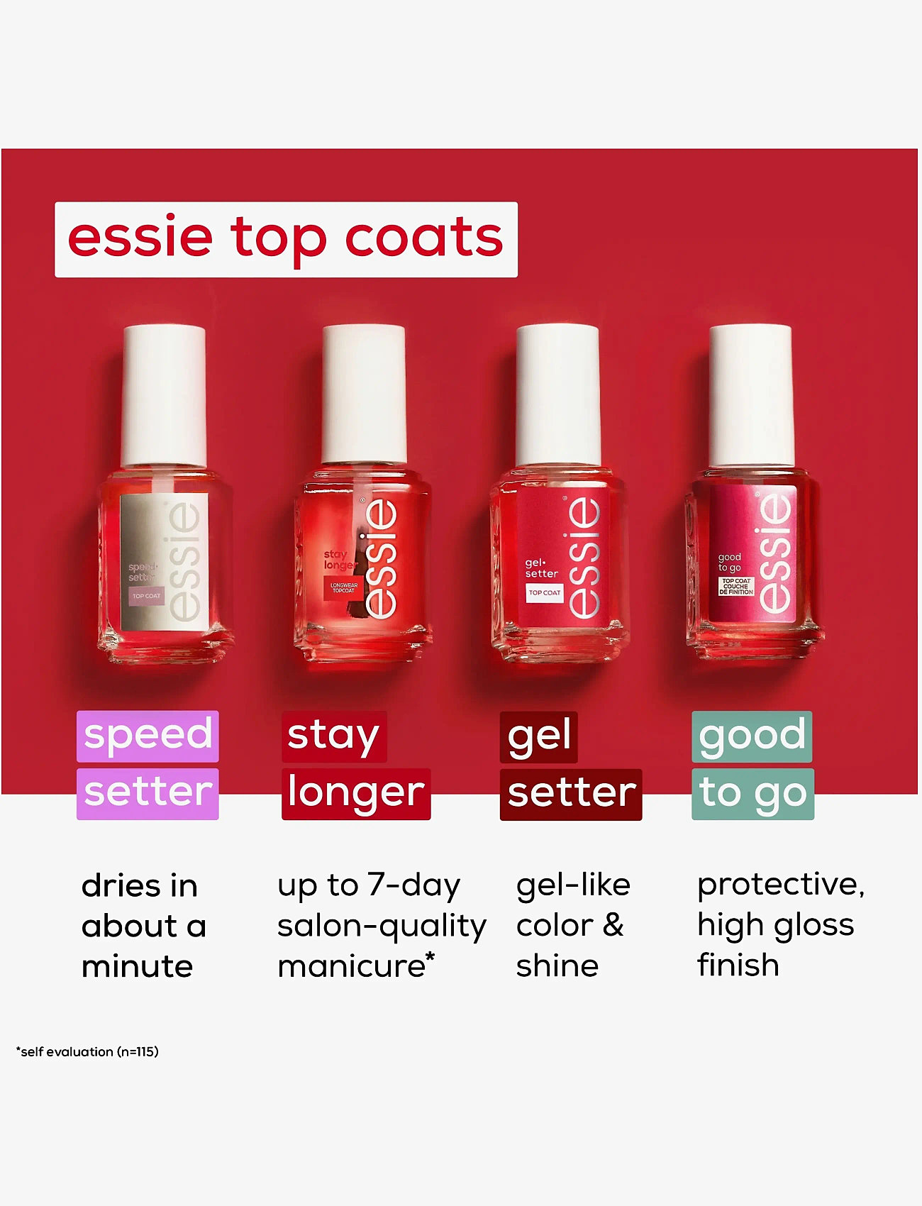 Essie - essie top coat gel setter - sminke - gel setter top coat - 5