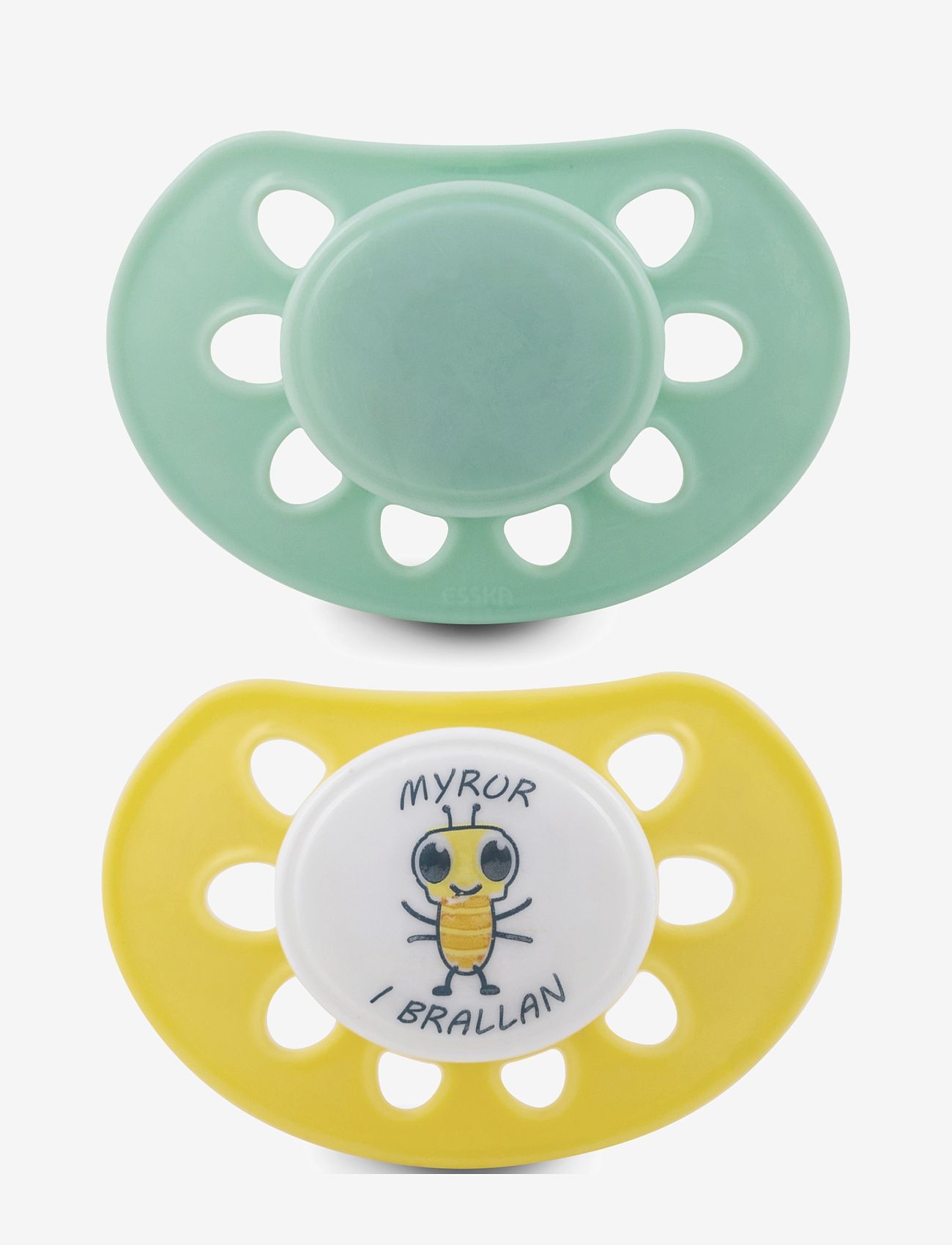 Esska - Pacifier Classic Natural rubber 2-pack, +4 month UNI - uni - 0