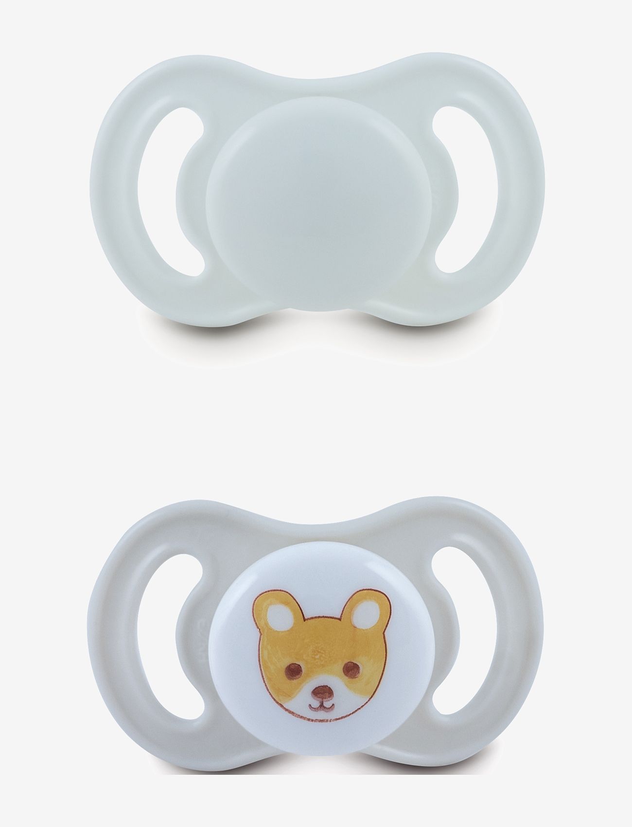 Esska - Pacifier Happy Mini Silicone 2-pack, 0-6 month UNI - uni - 0