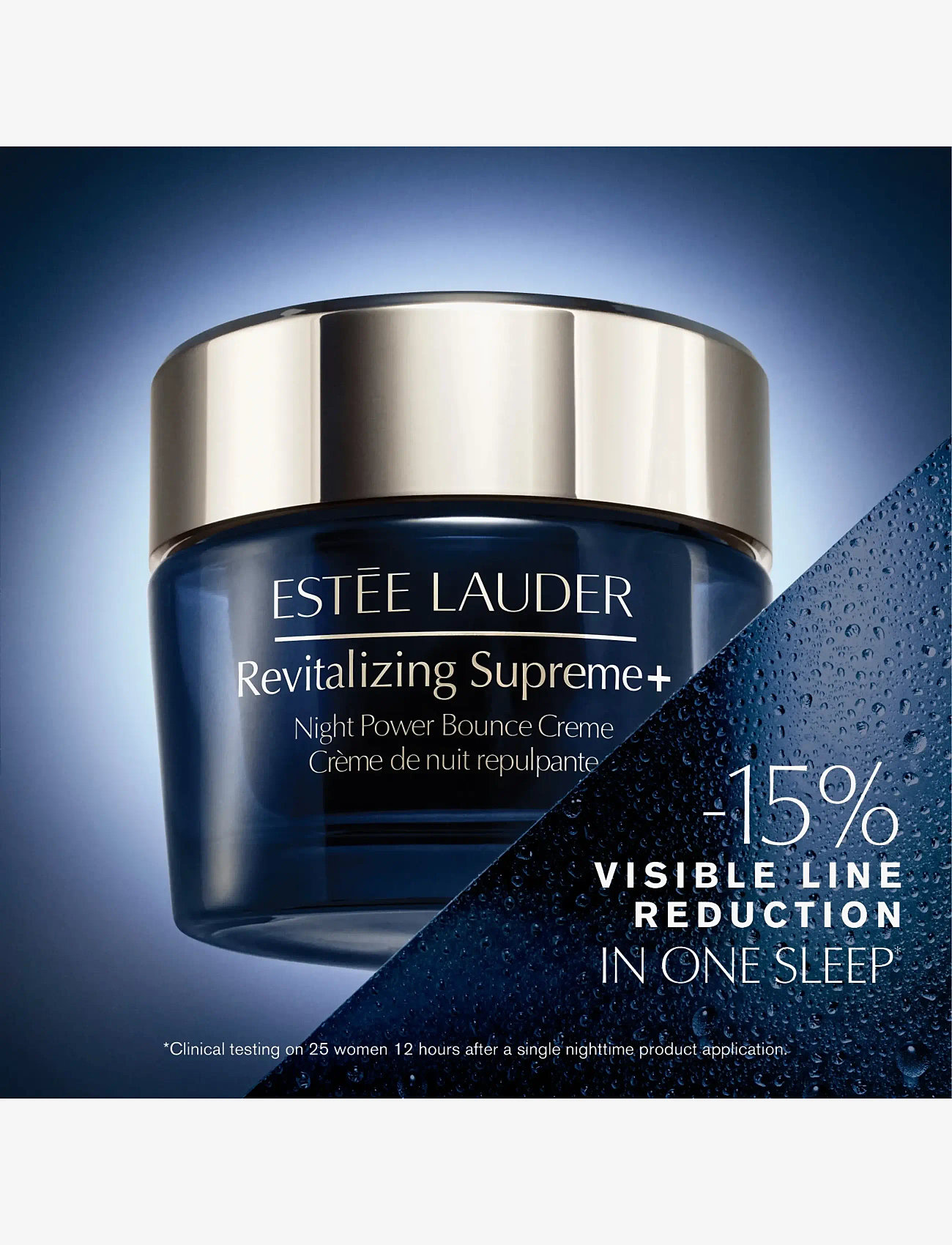 Estée Lauder - Revitalizing Supreme+ Night Power Bounce Creme - sommerens hudpleje - clear - 3