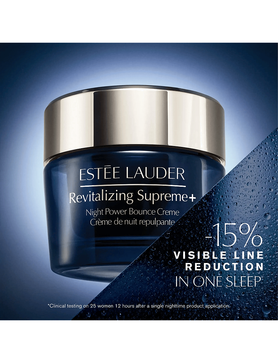 Estée Lauder - Revitalizing Supreme+ Night Power Bounce Creme - sumarhúð - clear - 3