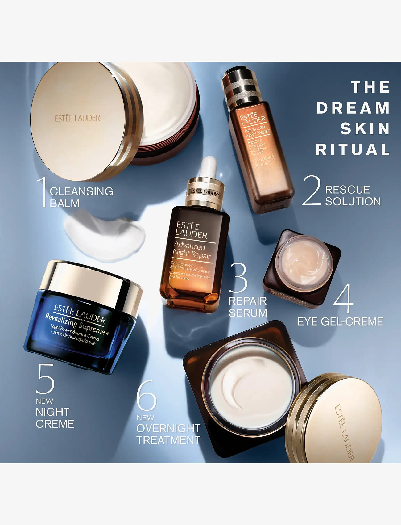 Estée Lauder - Revitalizing Supreme+ Night Power Bounce Creme - sommerens hudpleje - clear - 5
