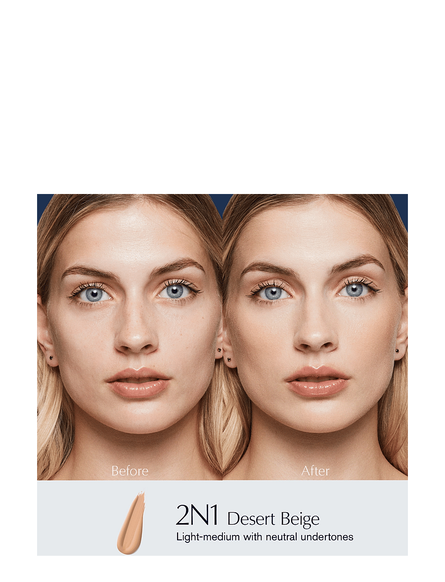Estée Lauder - Double Wear Stay-In-Place Matte Powder Foundation - redo för date night - 2n1 desert beige - 1
