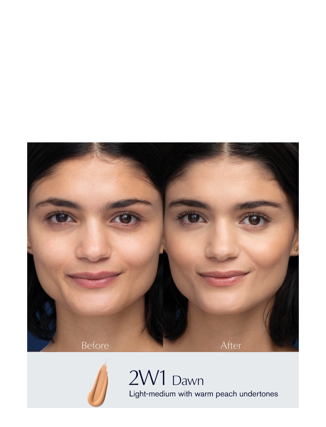 Estée Lauder - Double Wear Stay-In-Place Matte Powder Foundation - bliv klar til date night - 2w1 dawn - 1
