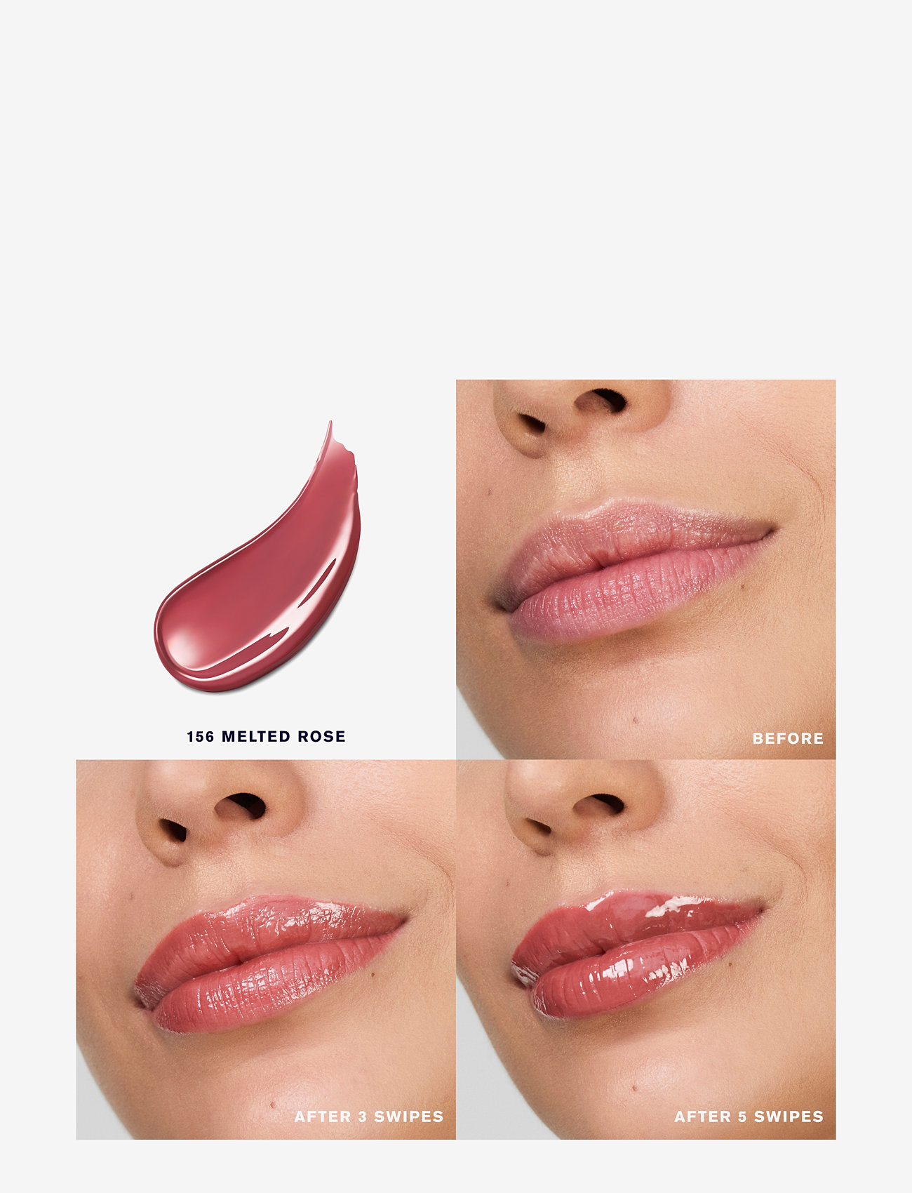 Estée Lauder - Pure Color Melt-On Glosstick - makeup - 156 melted rose - 1