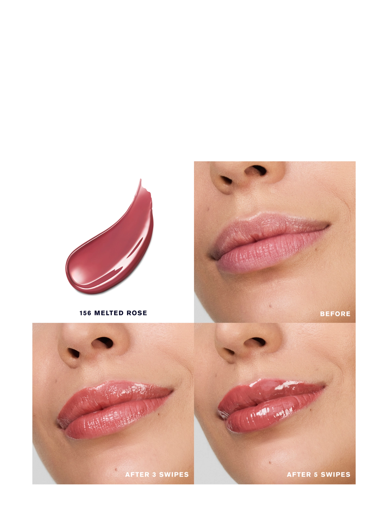 Estée Lauder - Pure Color Melt-On Glosstick - smink - 156 melted rose - 1