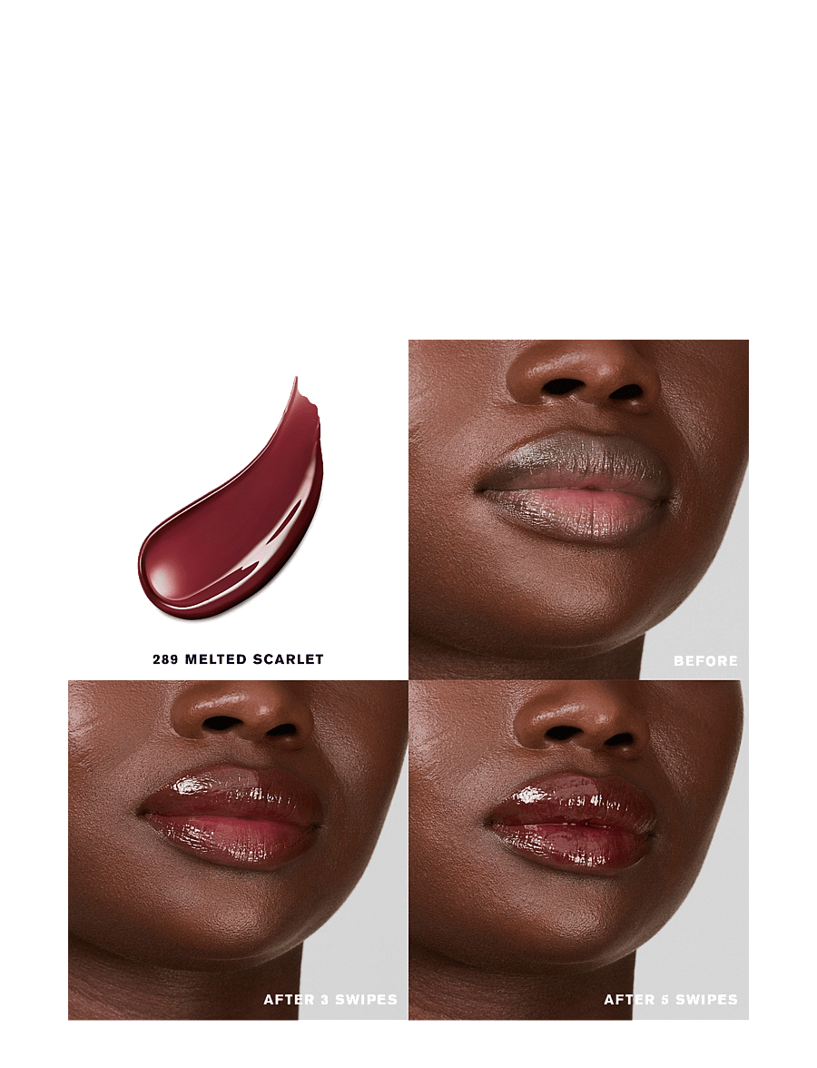 Estée Lauder - Pure Color Melt-On Glosstick - förðunarvörur - 289 melted scarlet - 1