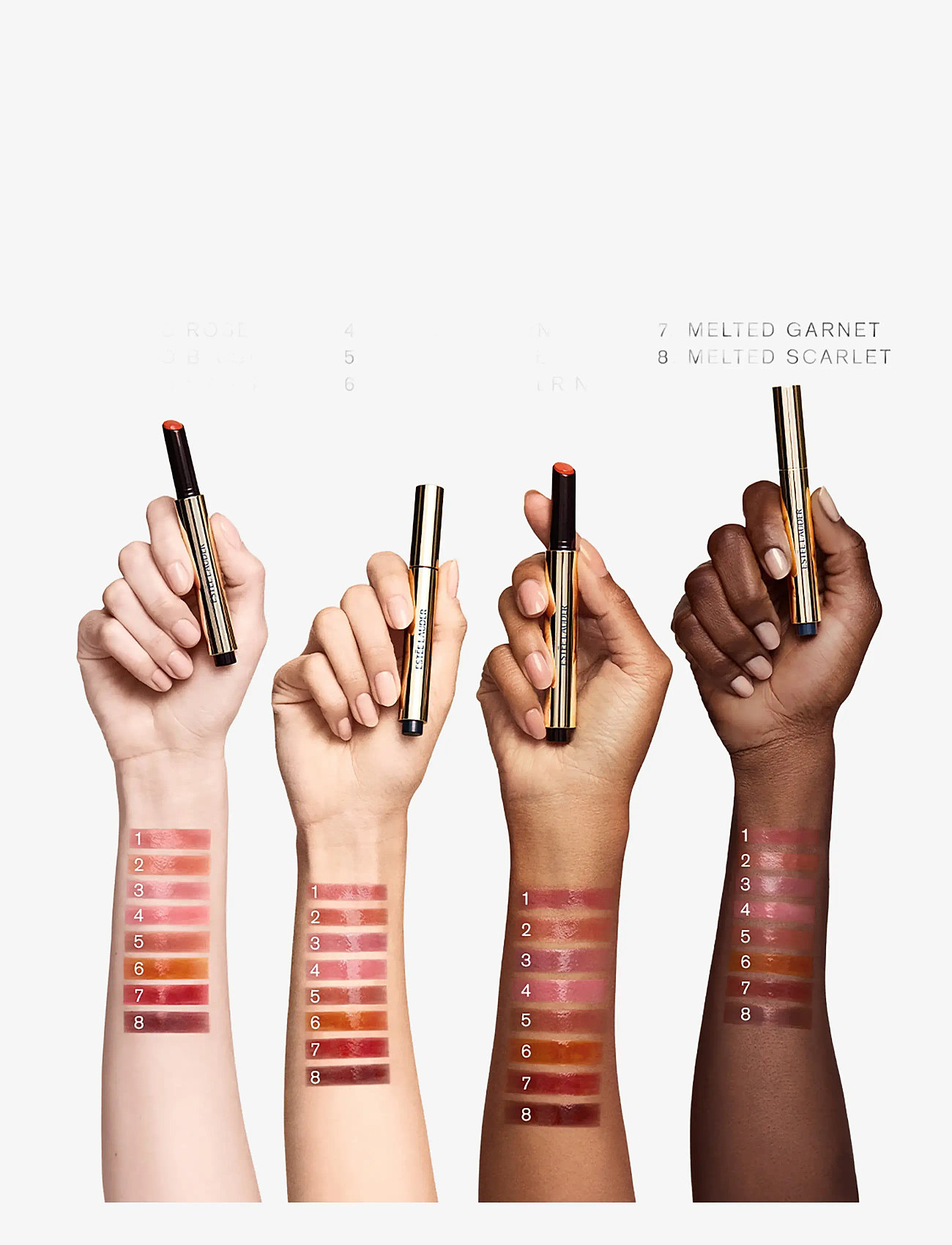 Estée Lauder - Pure Color Melt-On Glosstick - smink - 513 melted mauve - 4