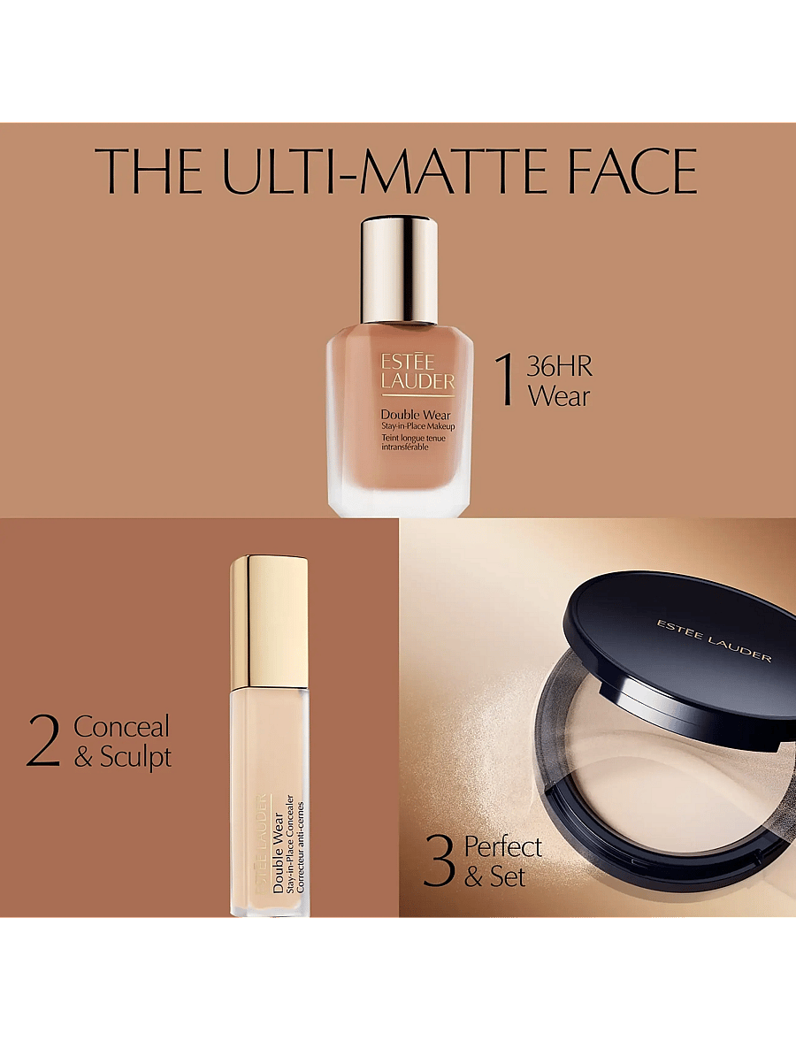 Estée Lauder - Double Wear Stay-In-Place Matte Setting Powder Veil - förðunarvörur - translucent light medium - 4