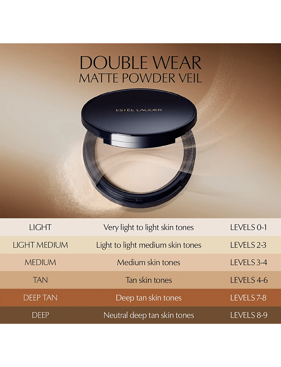 Estée Lauder - Double Wear Stay-In-Place Matte Setting Powder Veil - förðunarvörur - translucent light medium - 5