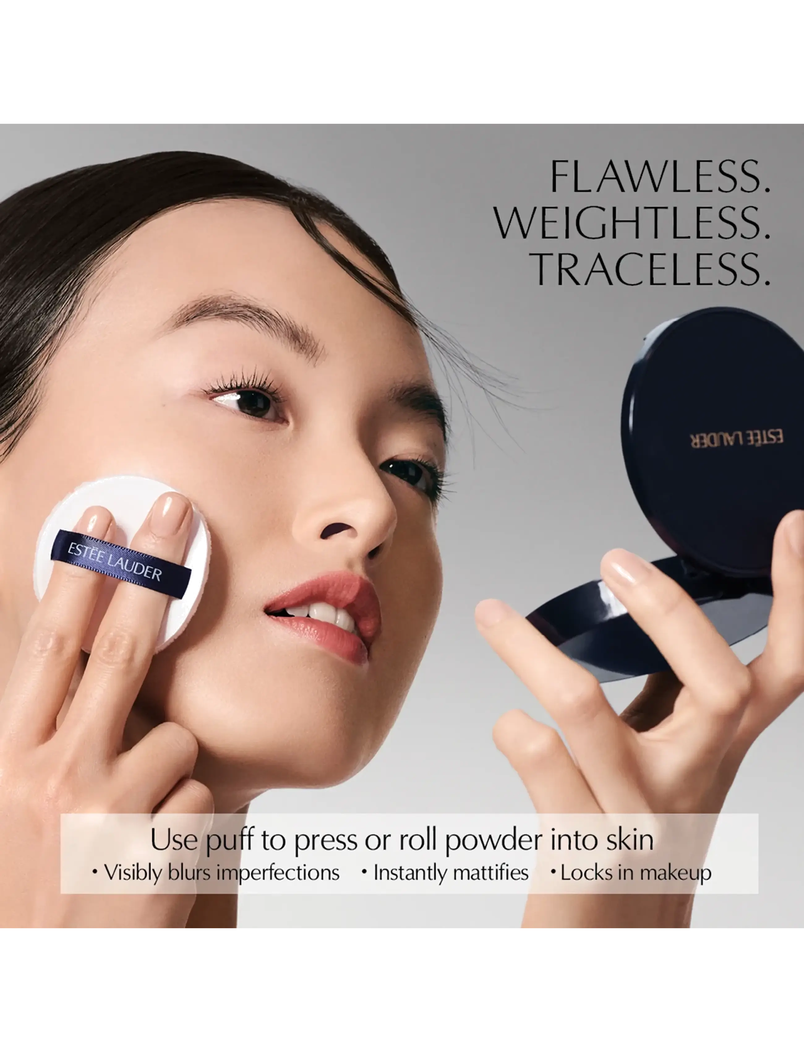 Estée Lauder Double Wear Stay-In-Place Matte Setting Powder Veil puder, rouge & highlighter dam – bild 3