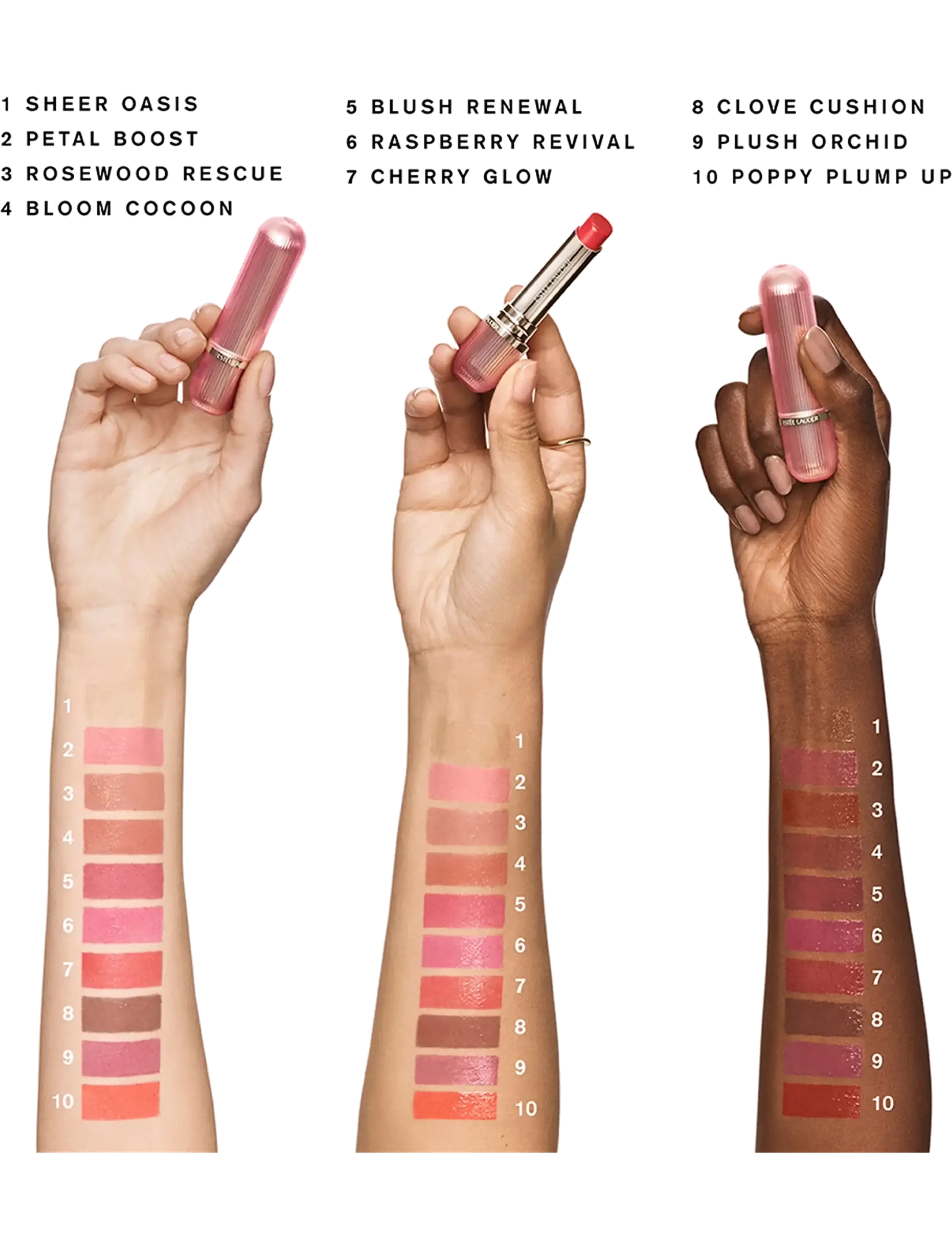 Estée Lauder - Futurist Hydraplump Lip Balm - læbepomade - 708 rosewood rescue - 4