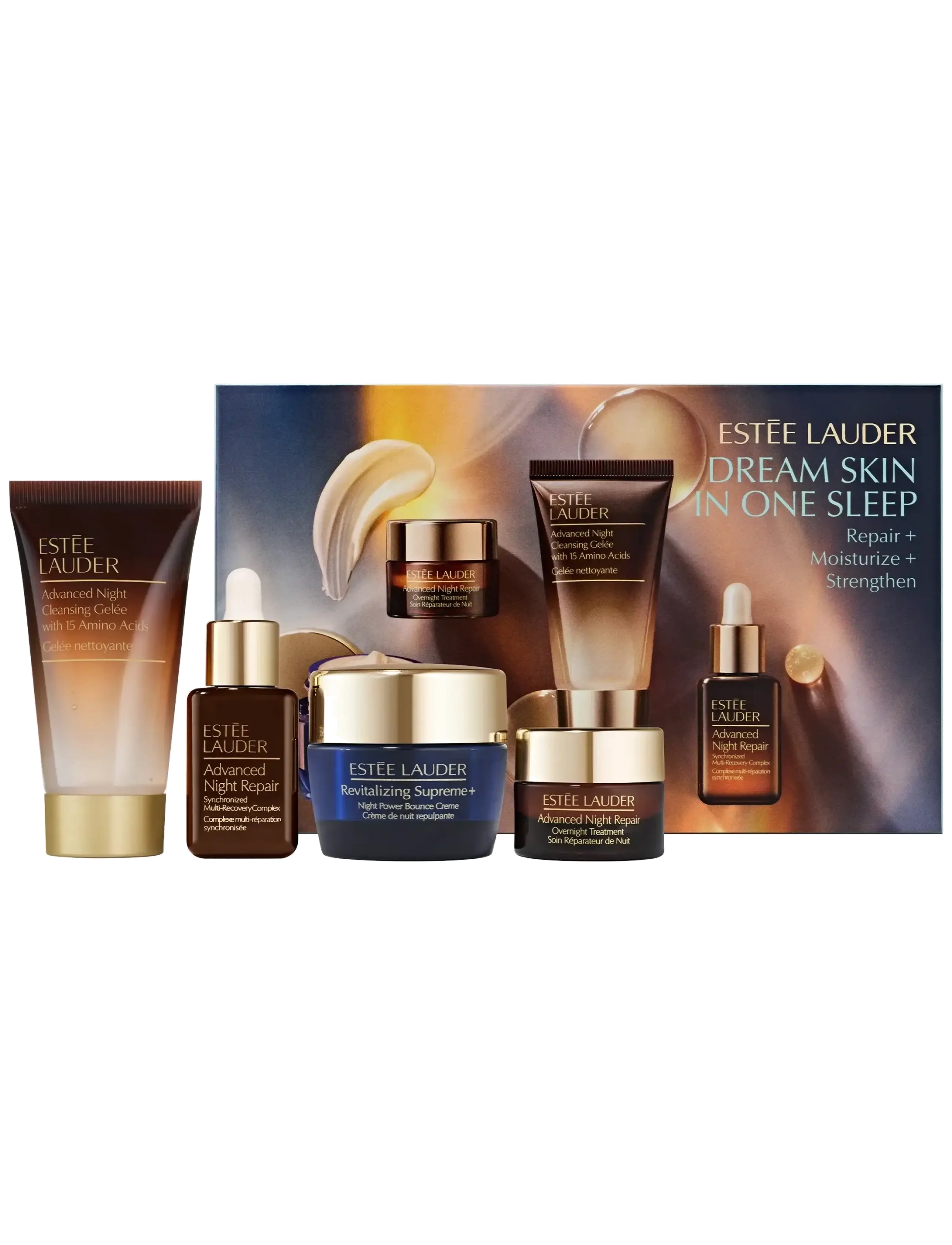 Estée Lauder Dream Skin In One Sleep Repair + Moisturize + Strengthen Set - Serum - CLEAR / undefined