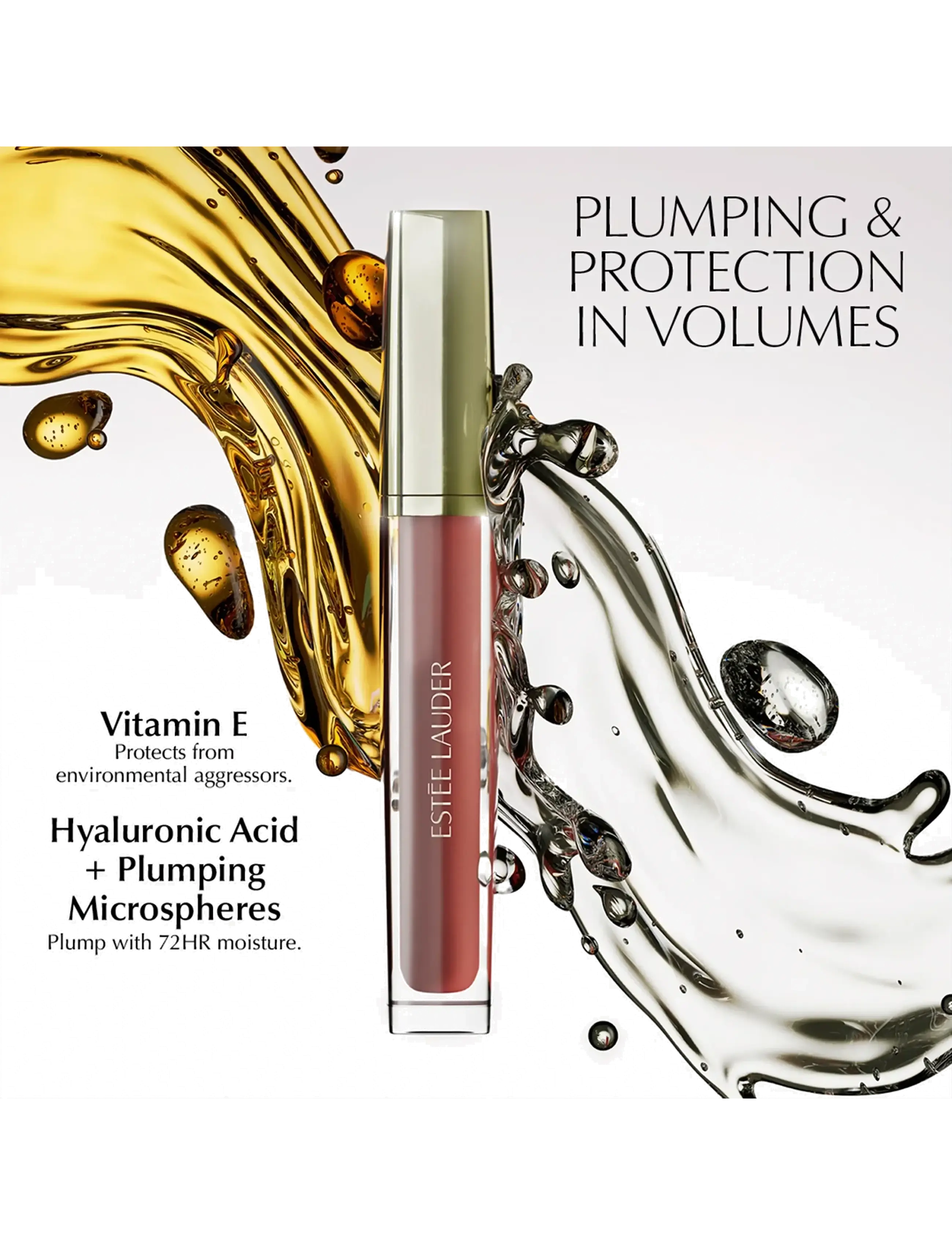 Estée Lauder - Glossy Pout Lip Oil - meikit - 01 raspberry squeeze - 2