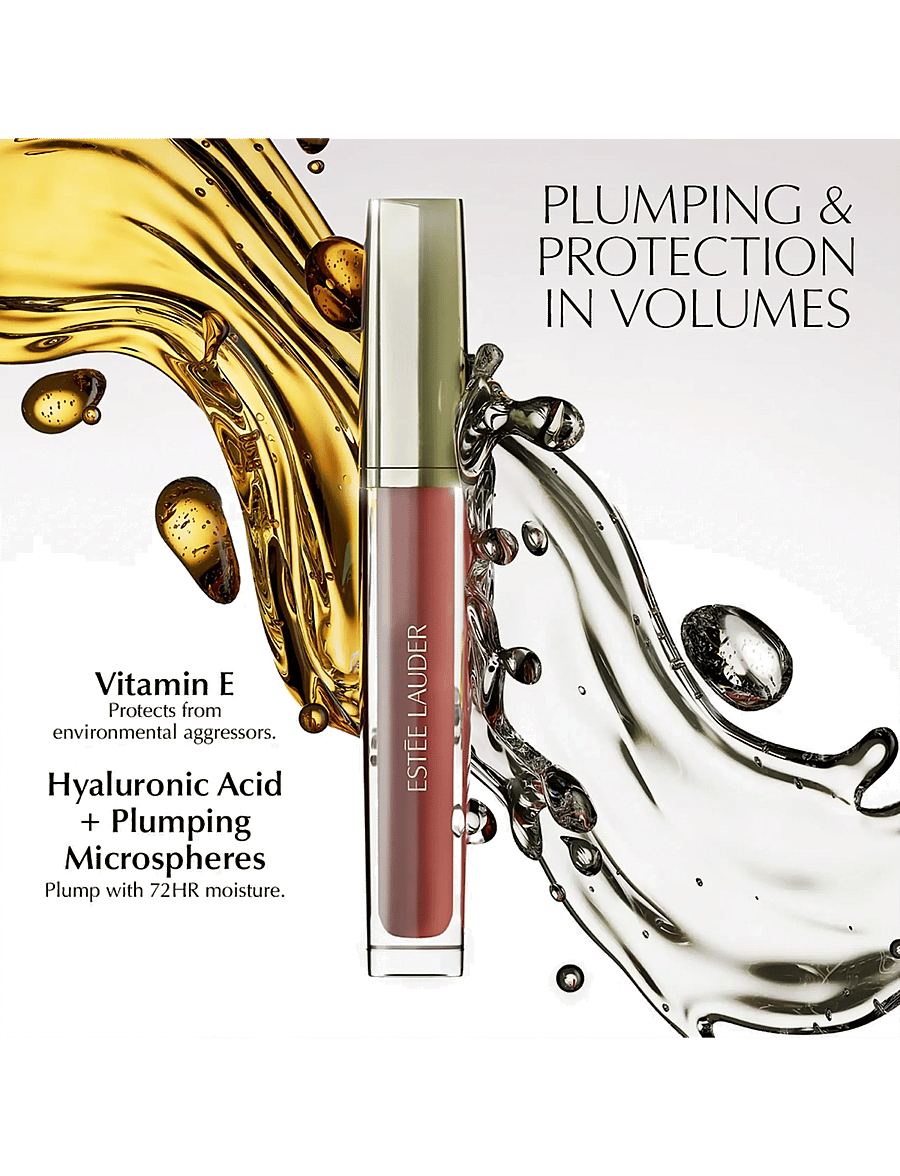 Estée Lauder - Glossy Pout Lip Oil - makeup - 01 raspberry squeeze - 2