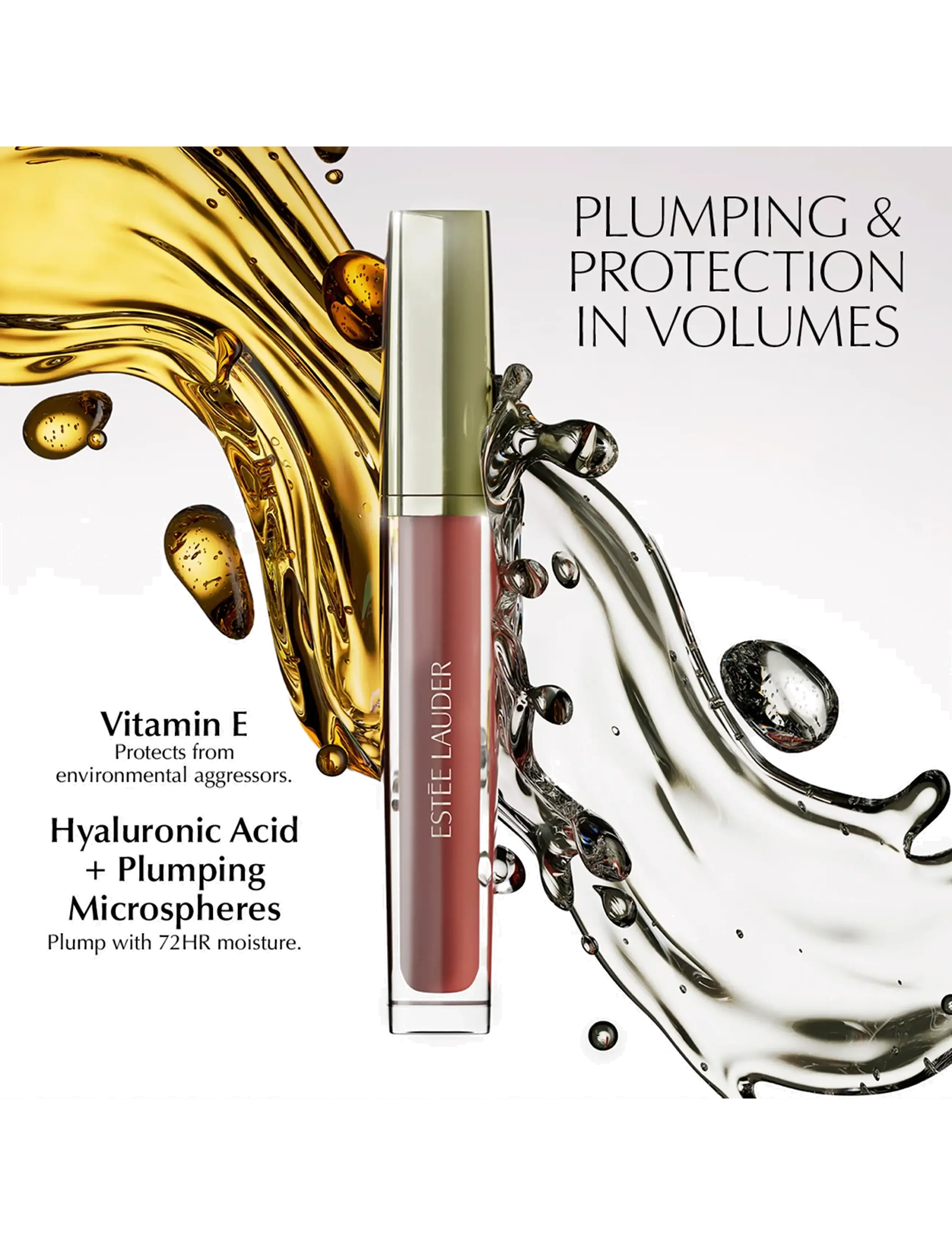 Estée Lauder - Glossy Pout Lip Oil - makeup - 03 rose water - 1
