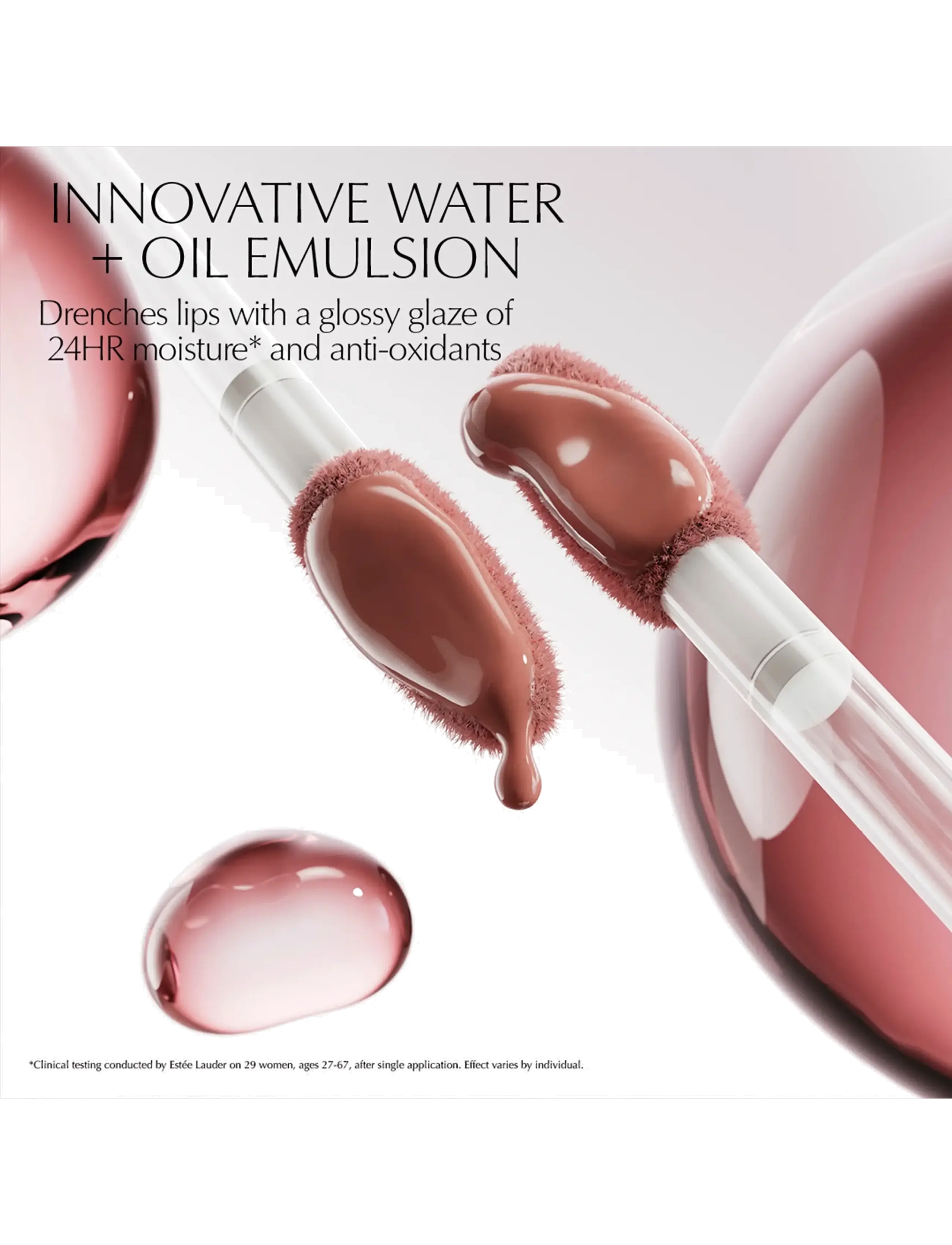 Estée Lauder - Glossy Pout Lip Oil - makeup - 03 rose water - 2