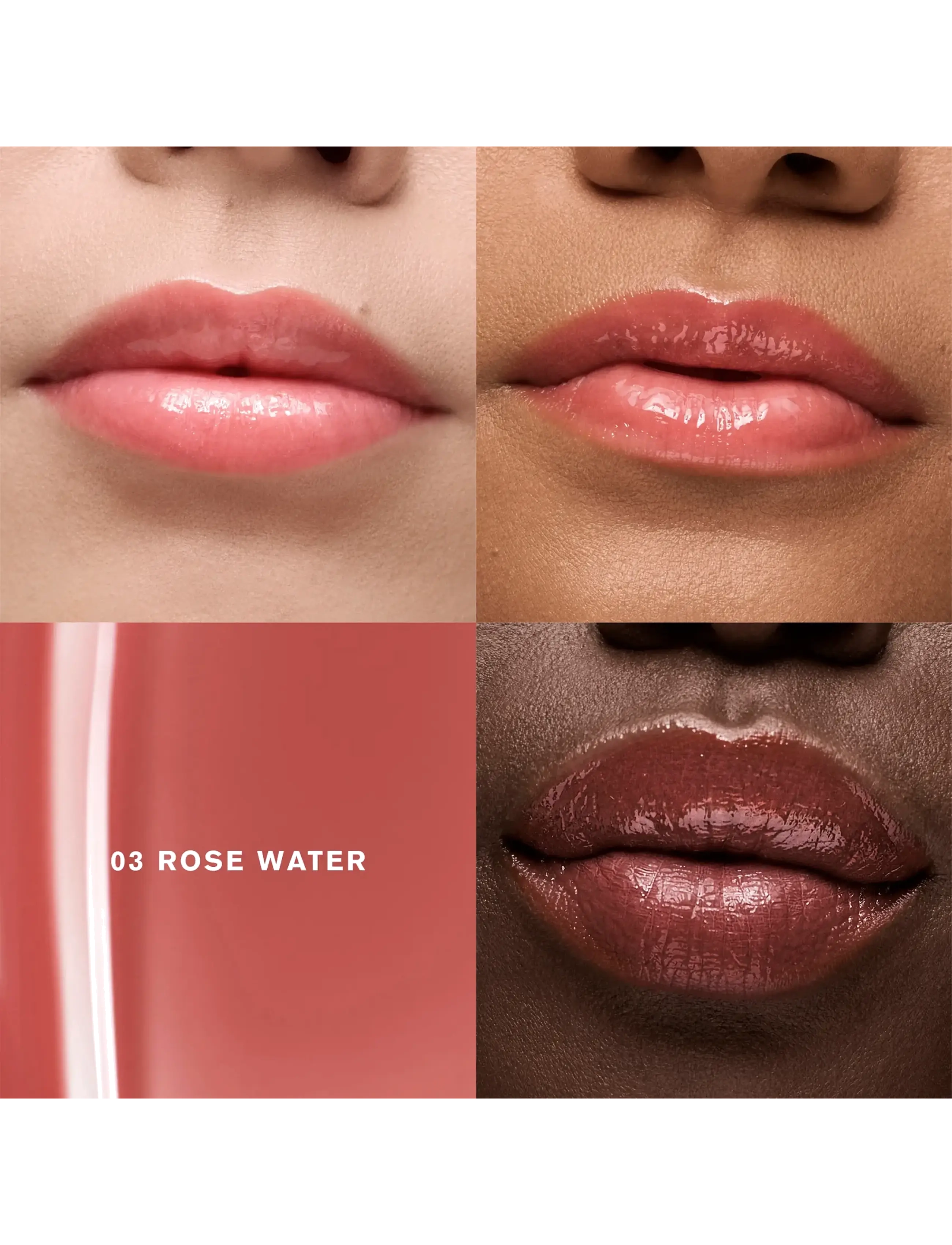 Estée Lauder - Glossy Pout Lip Oil - makeup - 03 rose water - 4