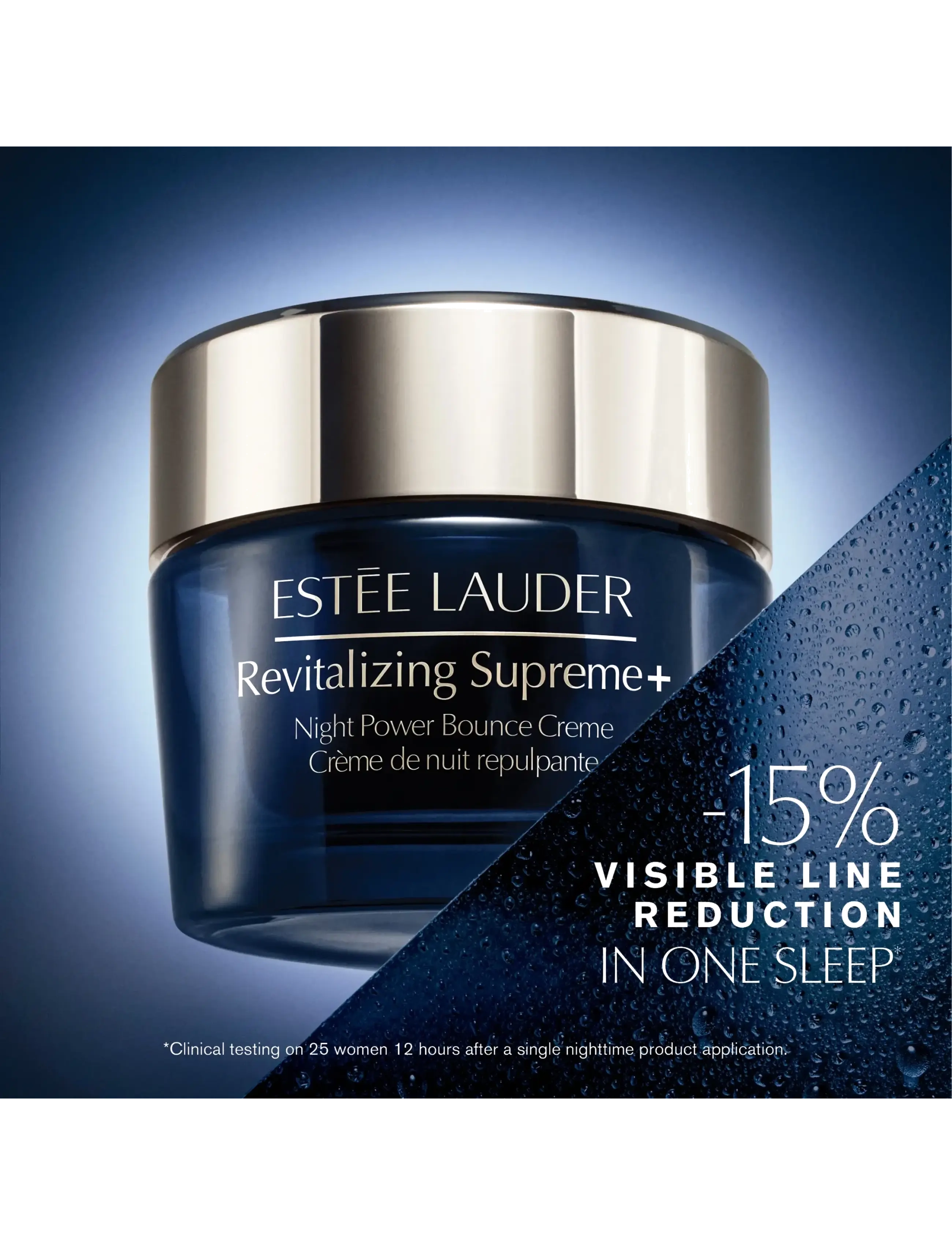 Estée Lauder - Revitalizing Supreme+ Night Power Bounce Creme - kesäiho - no color - 3