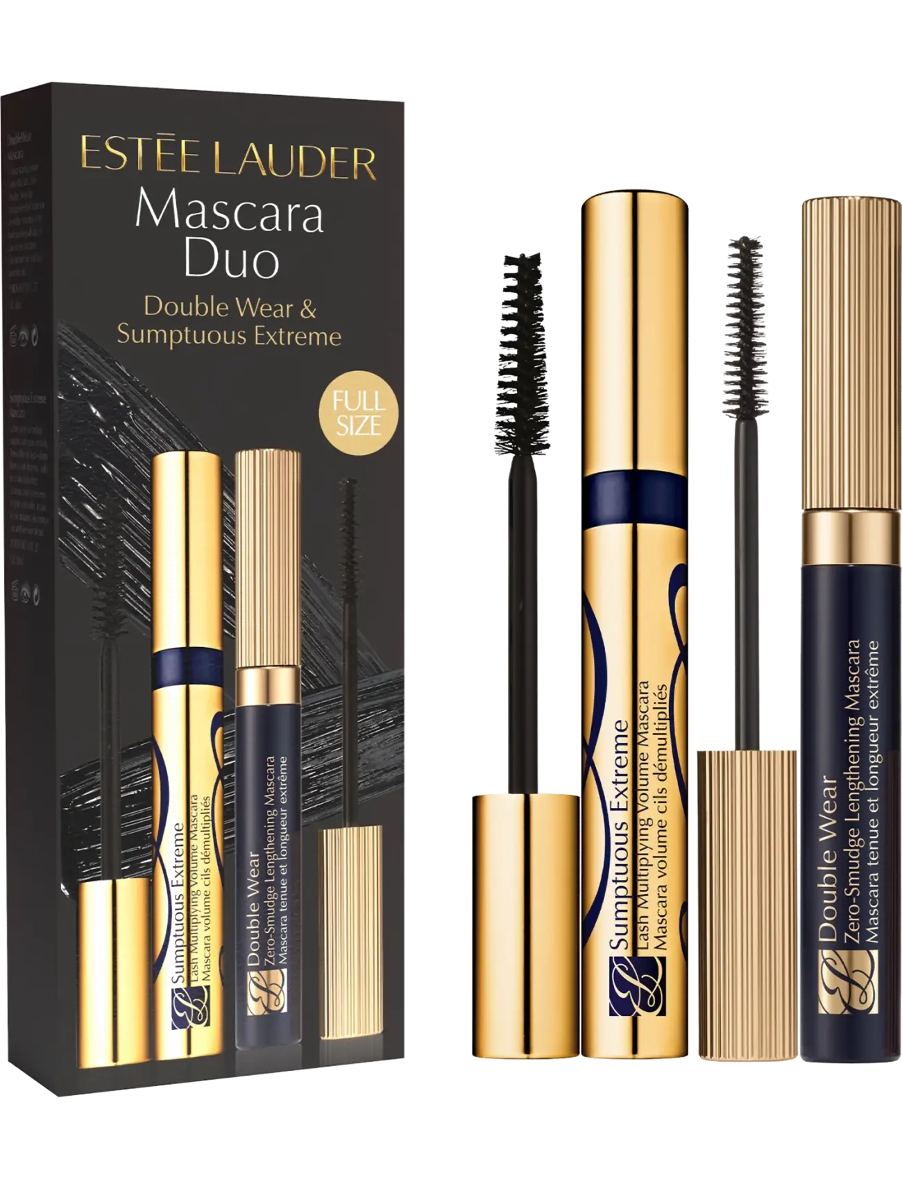 Estée Lauder Estee Lauder Mascara Duo Giftset, Mascara, Sort, Str: ONE SIZE