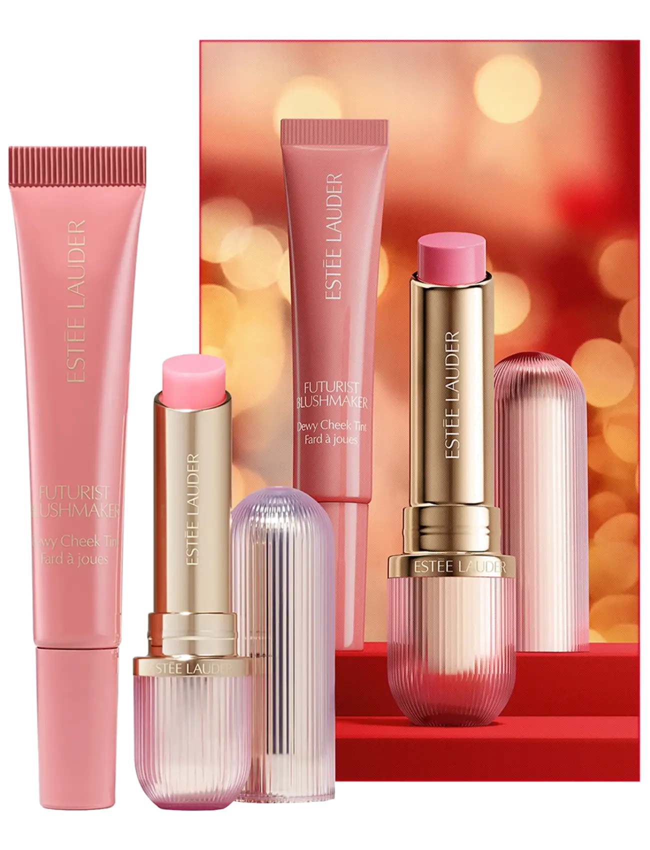 Estée Lauder Rosy Reception Futurist Blush & Balm Set - Gavesæt - NO COLOR / undefined