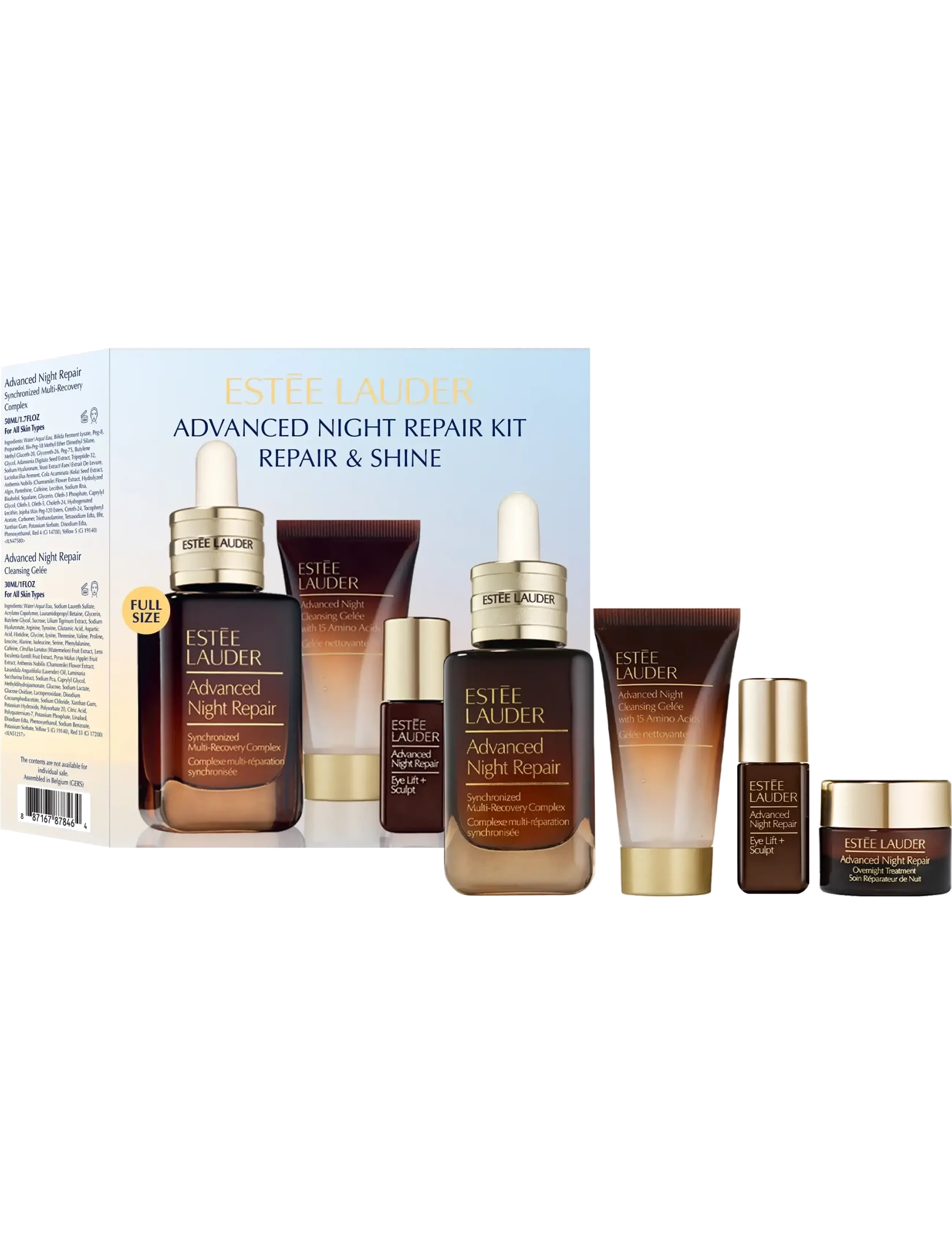 Estée Lauder Advanced Night Repair Night Routine Set, Serum, Nude, Str: ONE SIZE