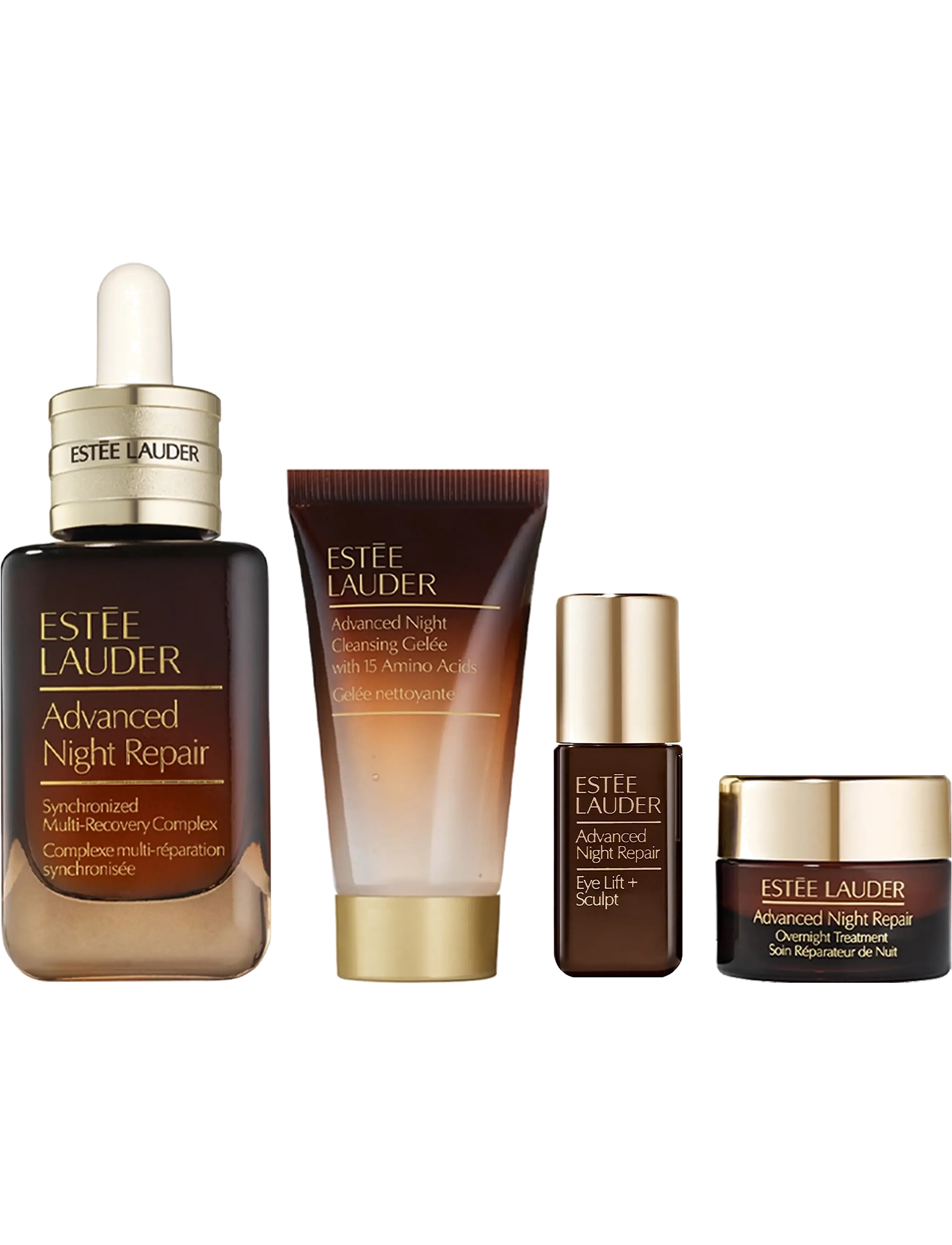 Estée Lauder - Advanced Night Repair Night Routine Set - serum & oljor  - no color - 1