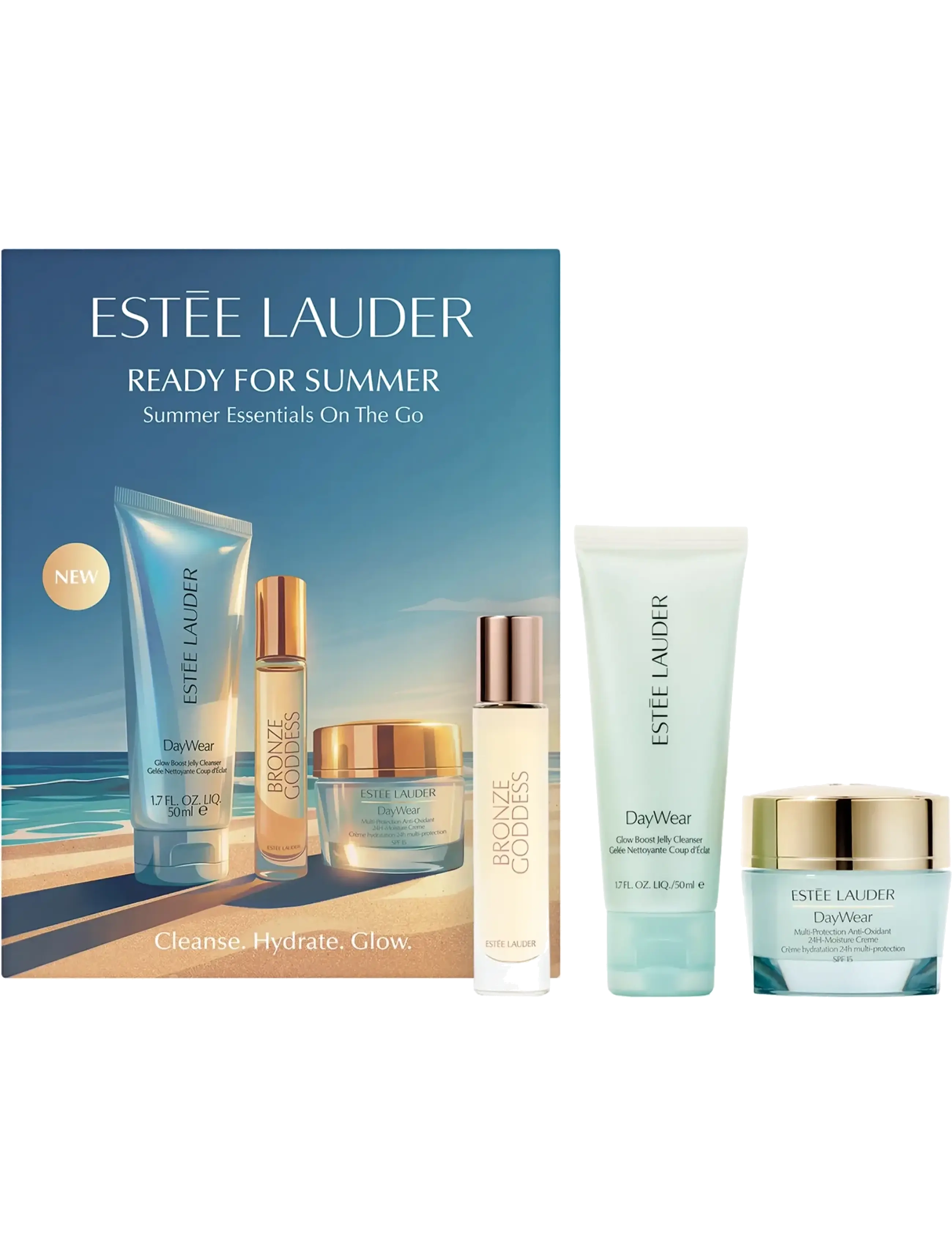 Estée Lauder Ready For Summer Set, One Size, Nude, Fugtighedscreme > Dagcreme, Dame