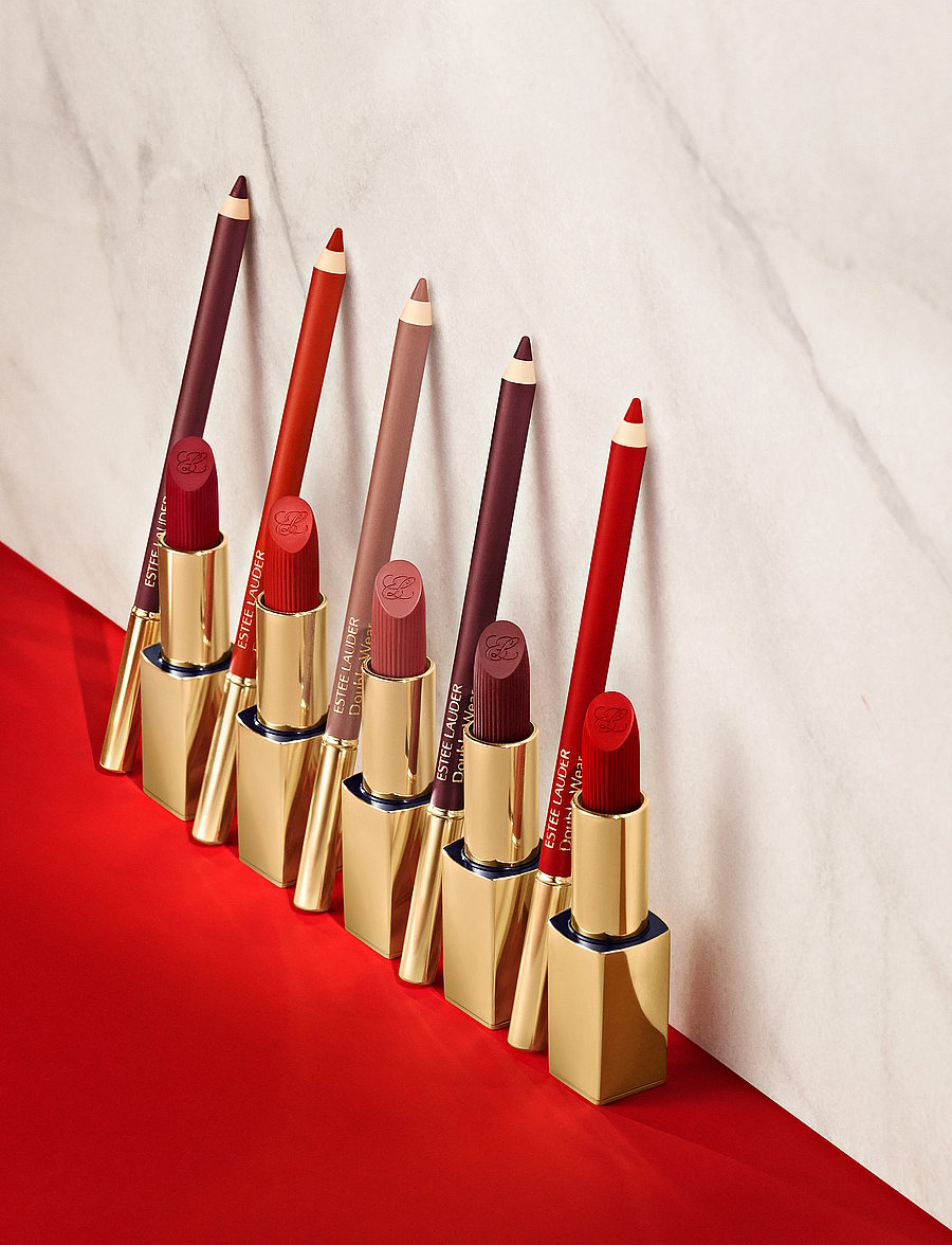 Estée Lauder - Double Wear 24H Stay-in-Place Lip Liner - redo för date night - 017 mauve - 0