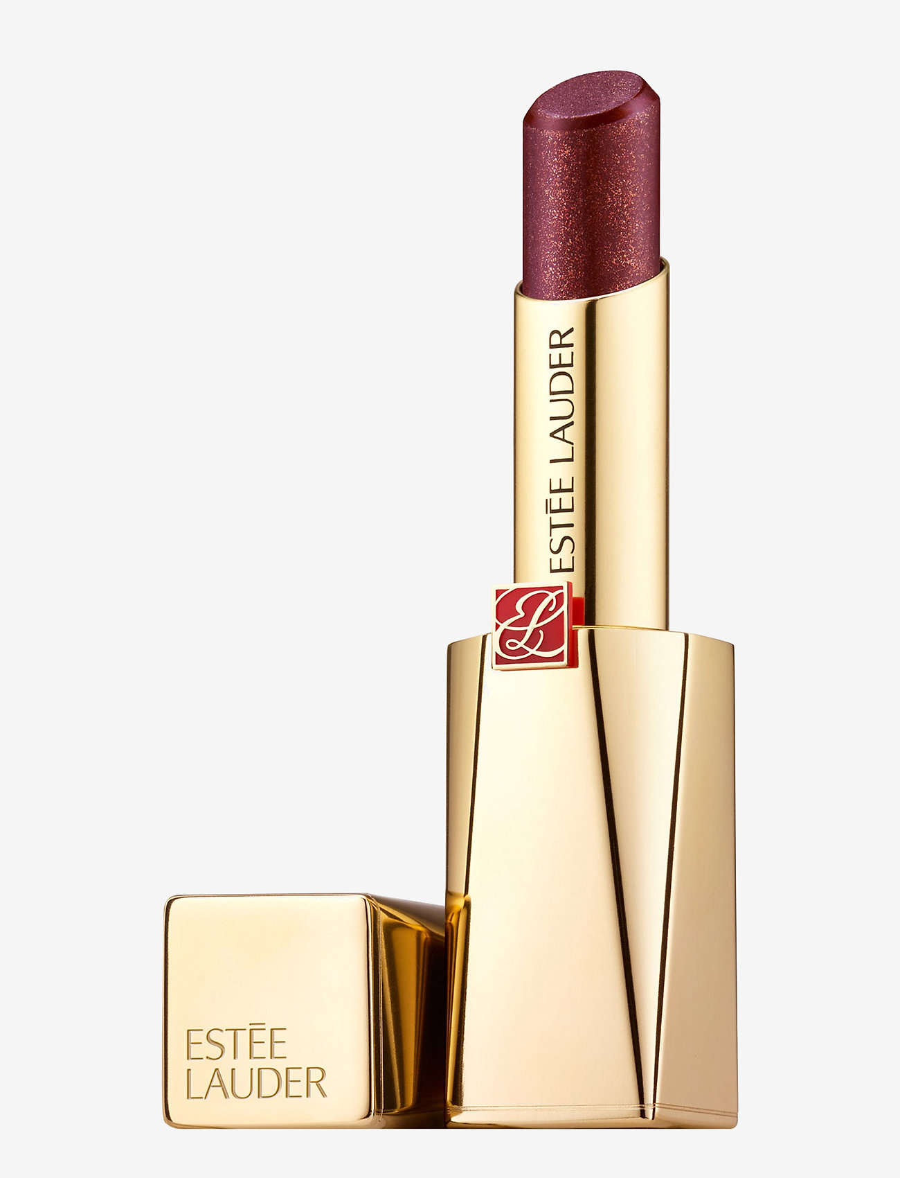Estée Lauder - Pure Color Desire Matte Plus Lipstick - Unhinged (Chrome) - læbestifter - unhinged - 0