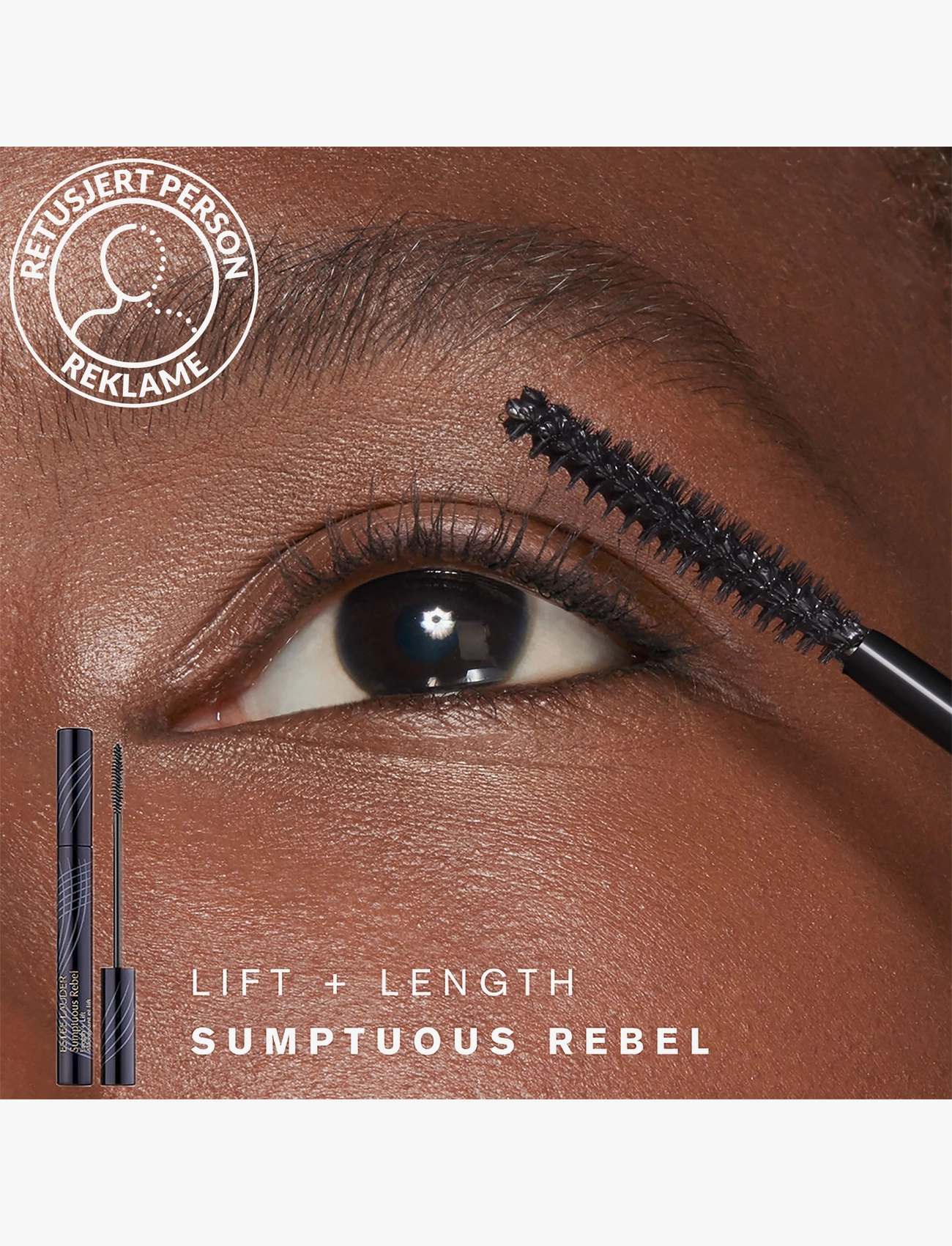 Estée Lauder - Sumptuous Rebel Length & Lift Mascara - silmät ja kulmakarvat - 01 black - 3