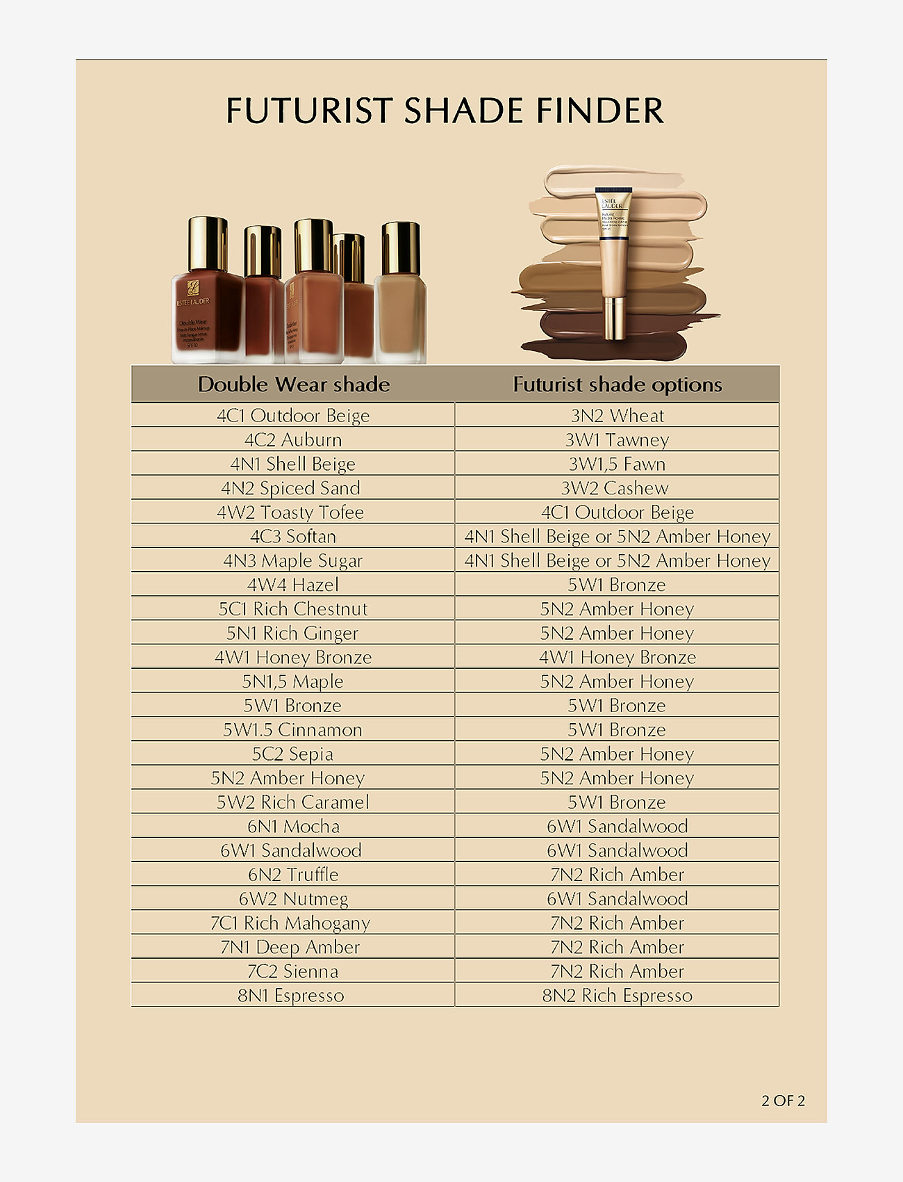 Estée Lauder - Futurist Hydra Rescue Moisturizing Makeup SPF45 - makeup - 2n1 desert beige - 3