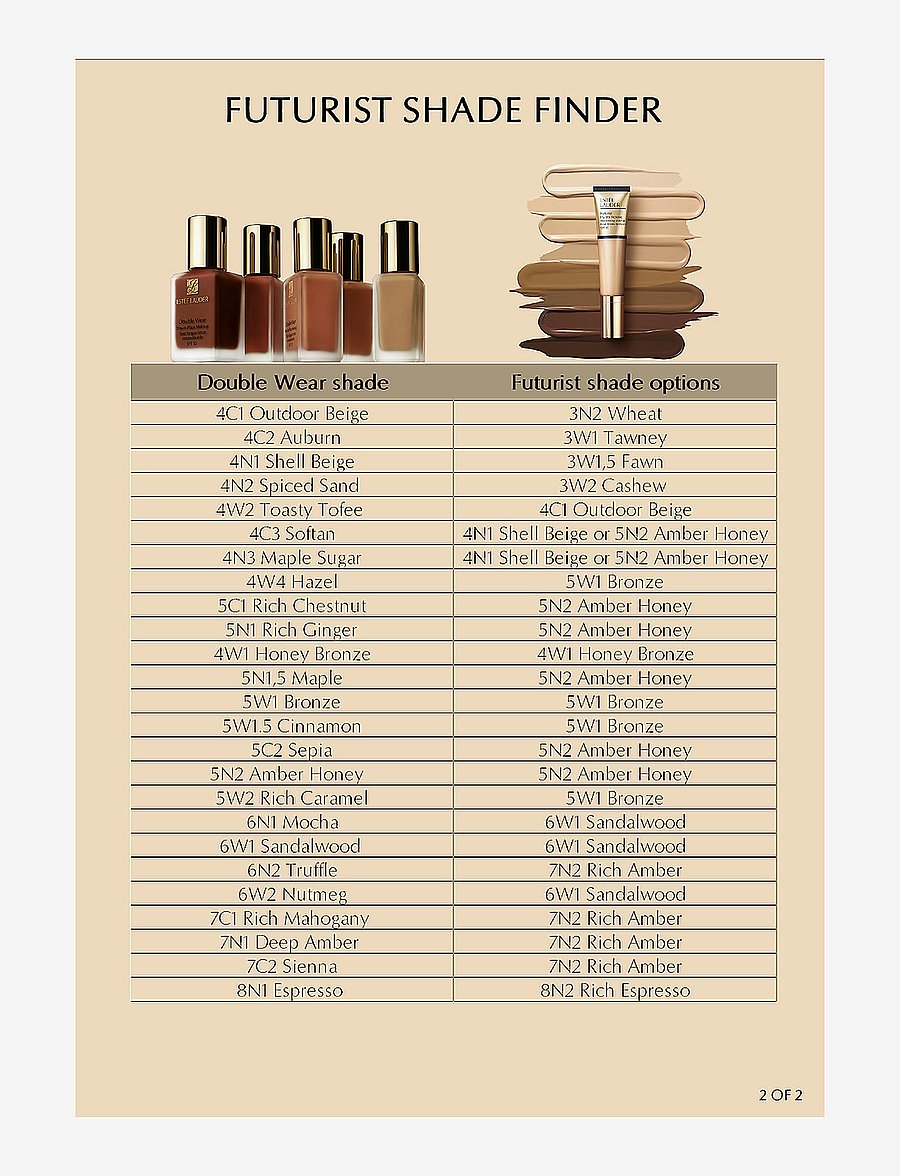 Estée Lauder - Futurist Hydra Rescue Moisturizing Makeup SPF45 - smink - 3n2 wheat - 3