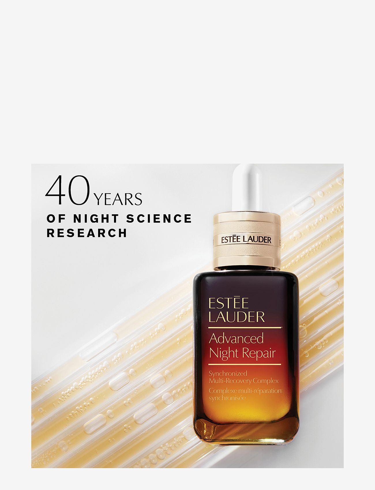Estée Lauder - Advanced Night Repair Synchronized Multi-Recovery Complex - serum & oljor  - clear - 4