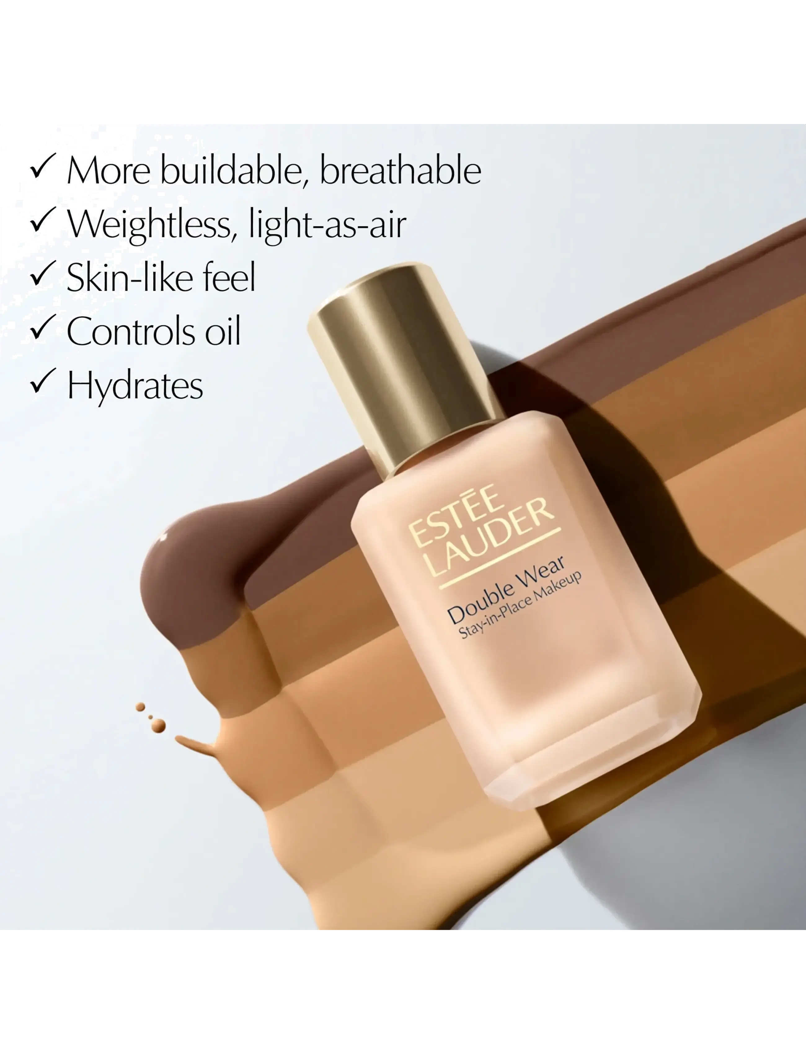 Estée Lauder - Double Wear Stay-In-Place Makeup SPF10 - makeup - 1c1 cool bone - 5