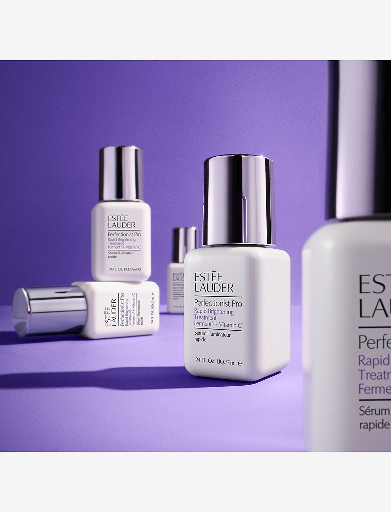 Estée Lauder - Perfectionist Pro Rapid Brightening Treatment Ferment3 + Vitamin C - serum & olier - clear - 3