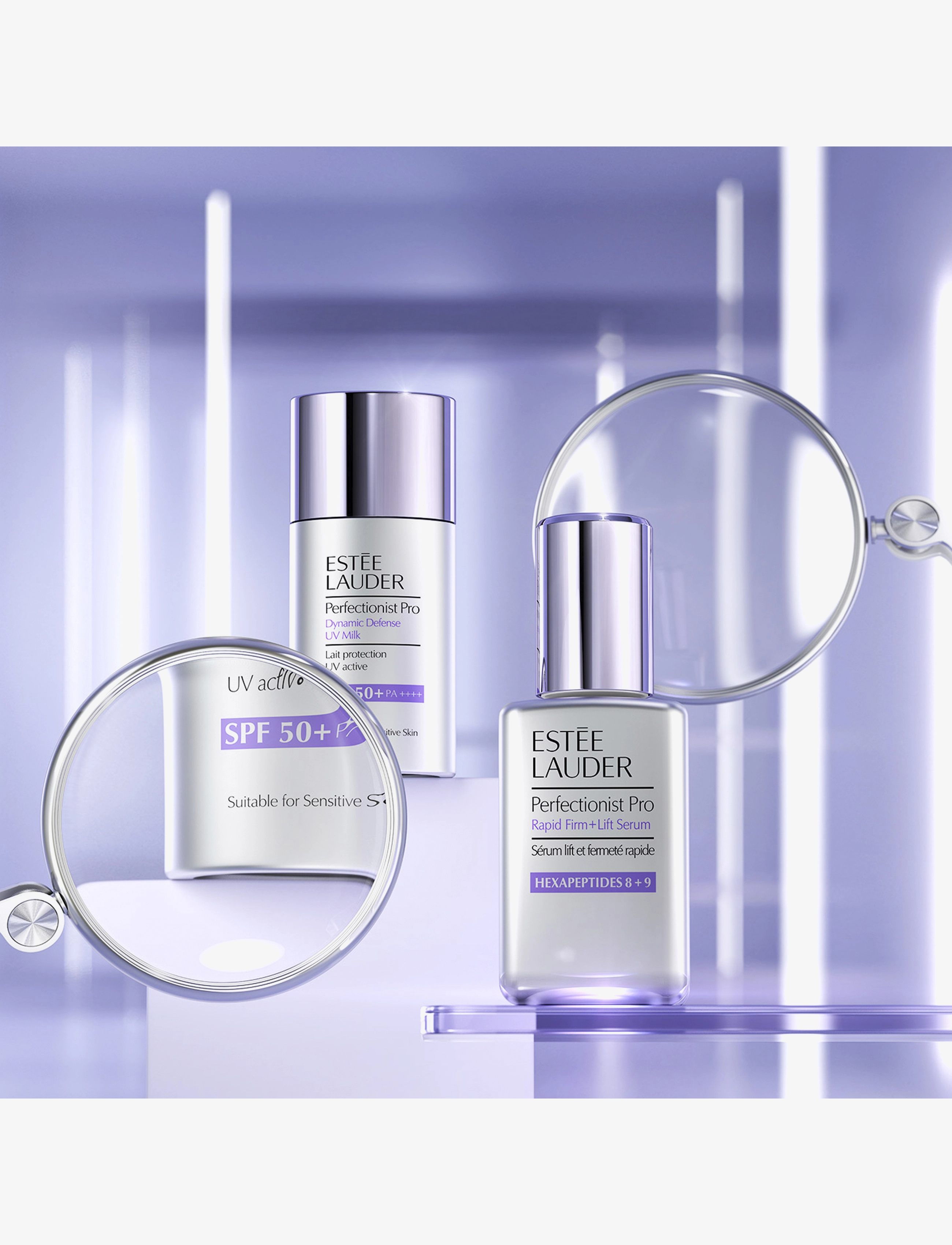 Estée Lauder - Perfectionist Pro Rapid Firm + Lift Serum Hexapeptides 8 + 9 - serum & olier - clear - 2