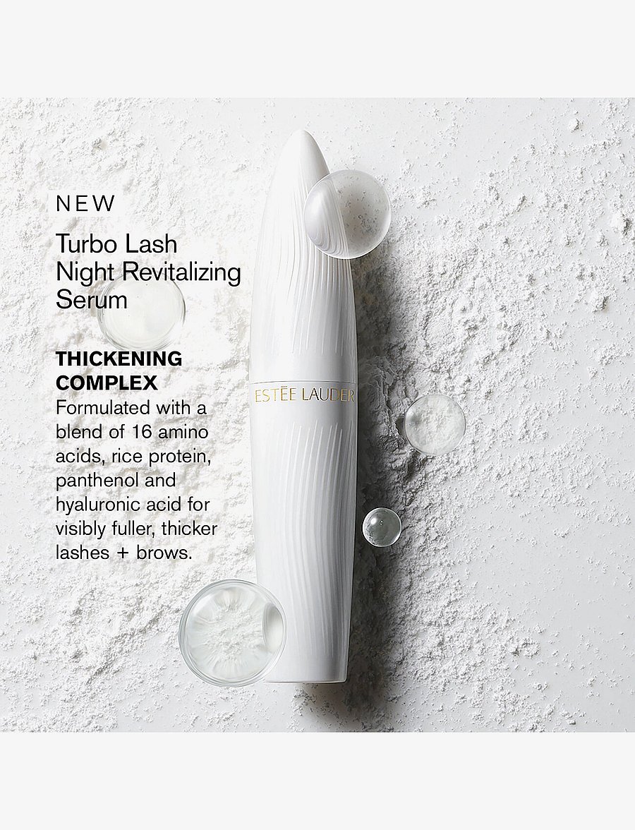 Estée Lauder - Turbo Lash Night Revitalizing Serum Lash + Brow - förðunarvörur - clear - 3