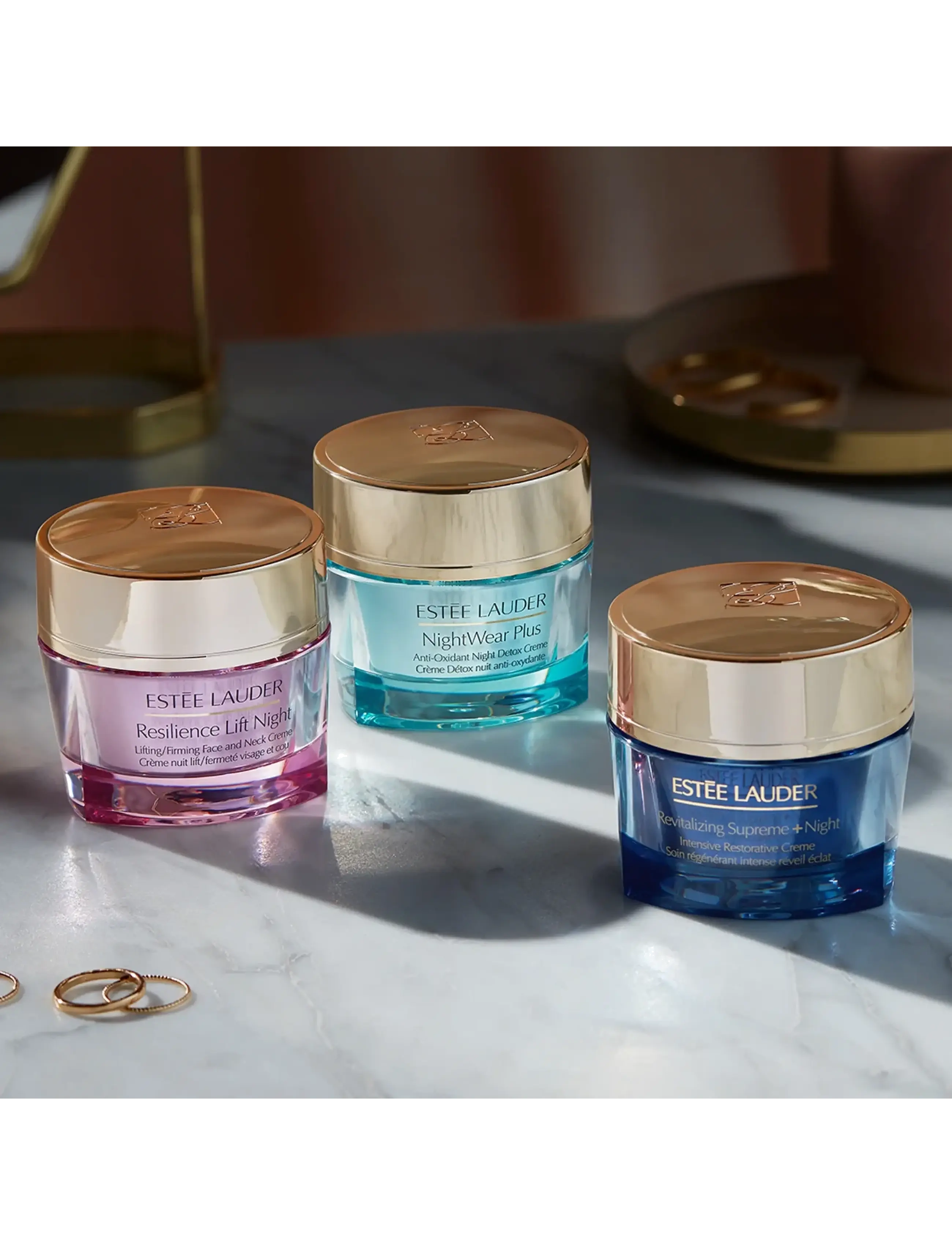 Estée Lauder - NightWear Plus Anti-Oxidant Night Detox Creme - sommerens hudpleje - clear - 1
