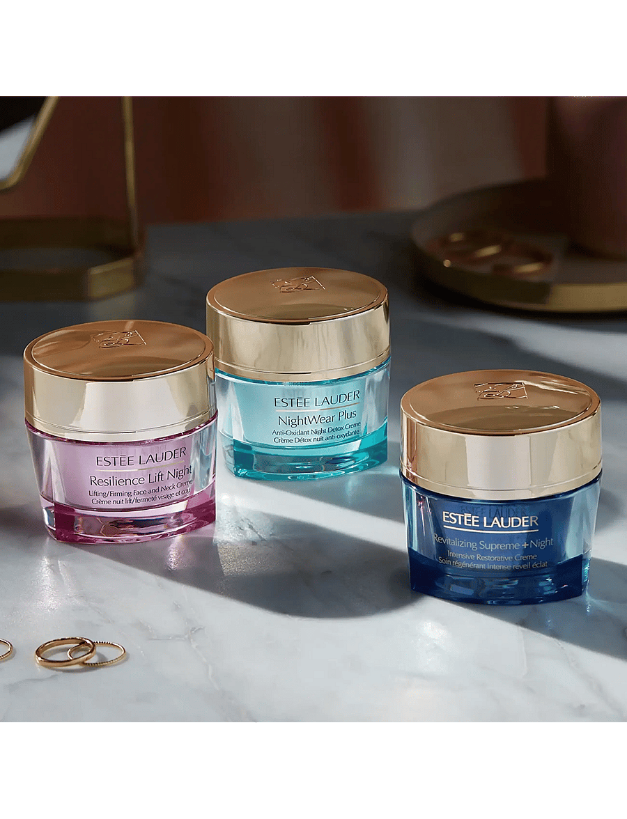 Estée Lauder - NightWear Plus Anti-Oxidant Night Detox Creme - kesäiho - clear - 1
