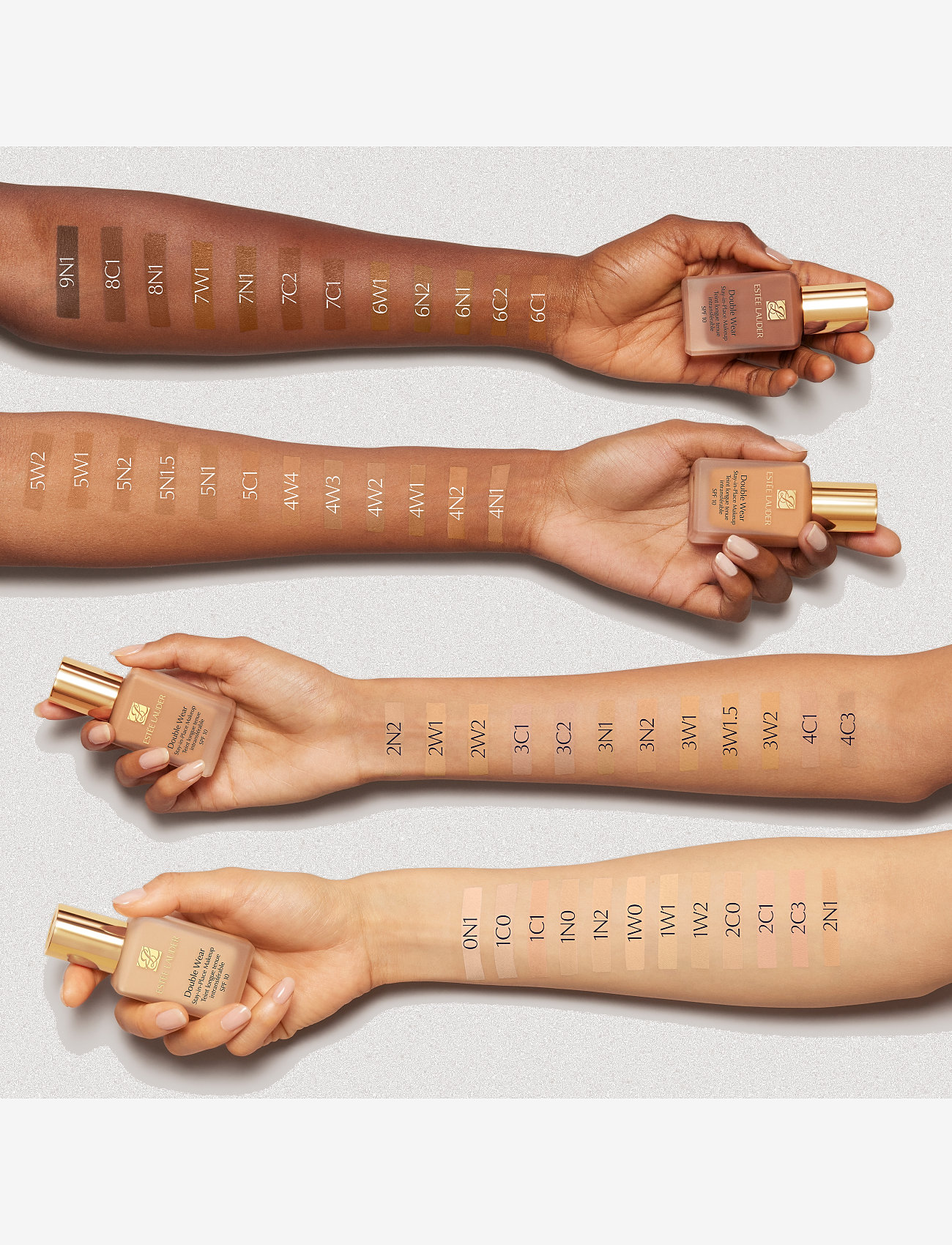 Estée Lauder - Double Wear Stay-In-Place Makeup Foundation - smink - 2n1 desert beige - 1