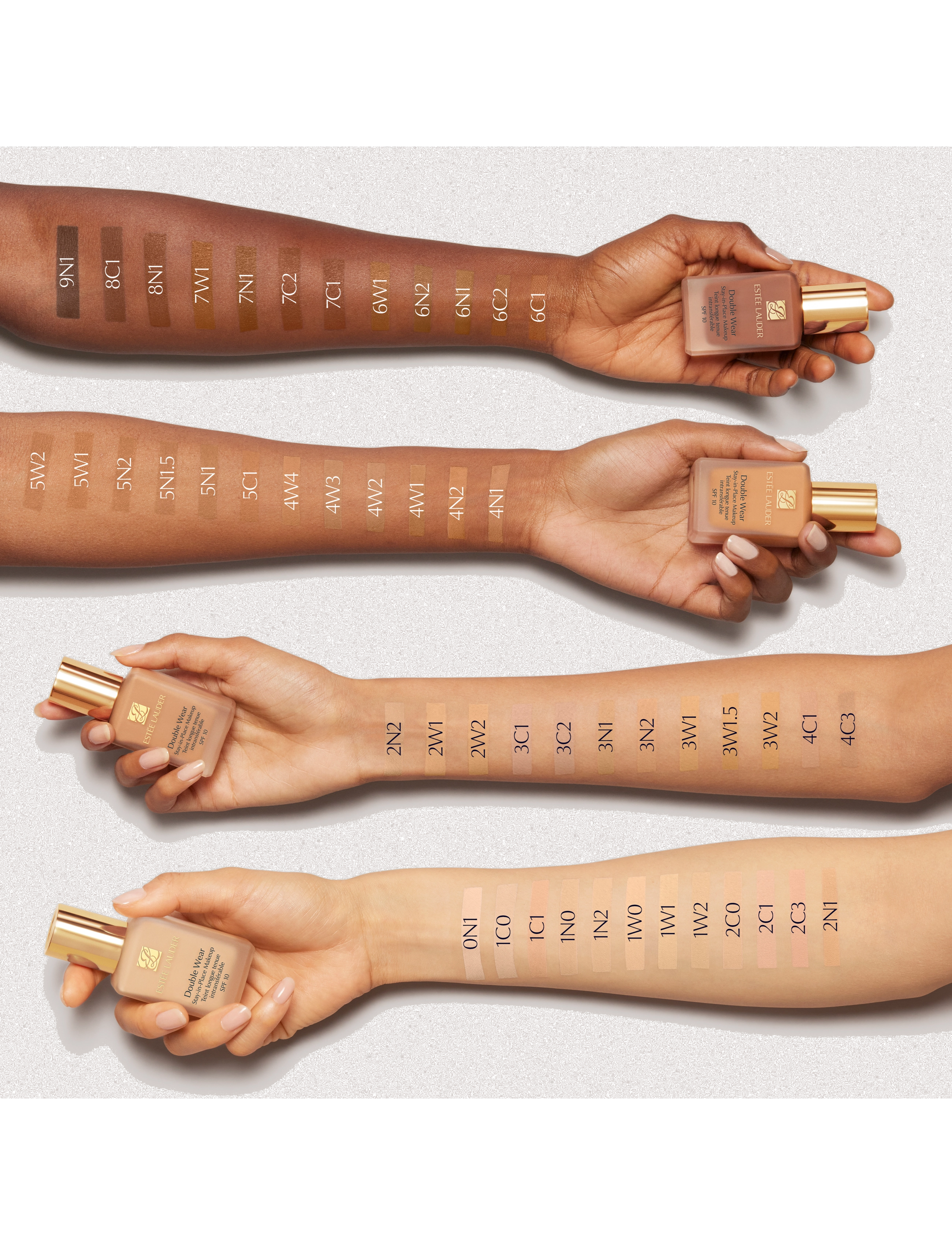 Estée Lauder - Double Wear Stay-In-Place Makeup Foundation - meikit - 5n2 amber honey - 1