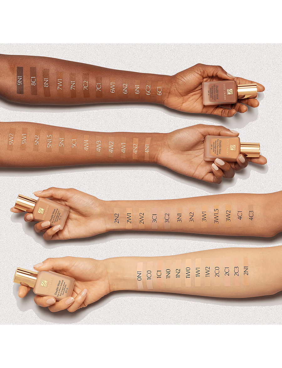 Estée Lauder - Double Wear Stay-In-Place Makeup Foundation - förðunarvörur - 5n2 amber honey - 1