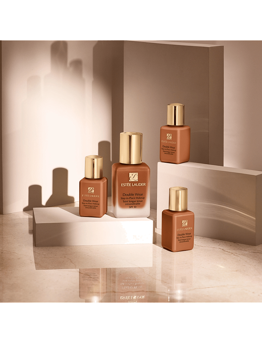 Estée Lauder - Double Wear Stay-In-Place Makeup Foundation - förðunarvörur - 5n2 amber honey - 2