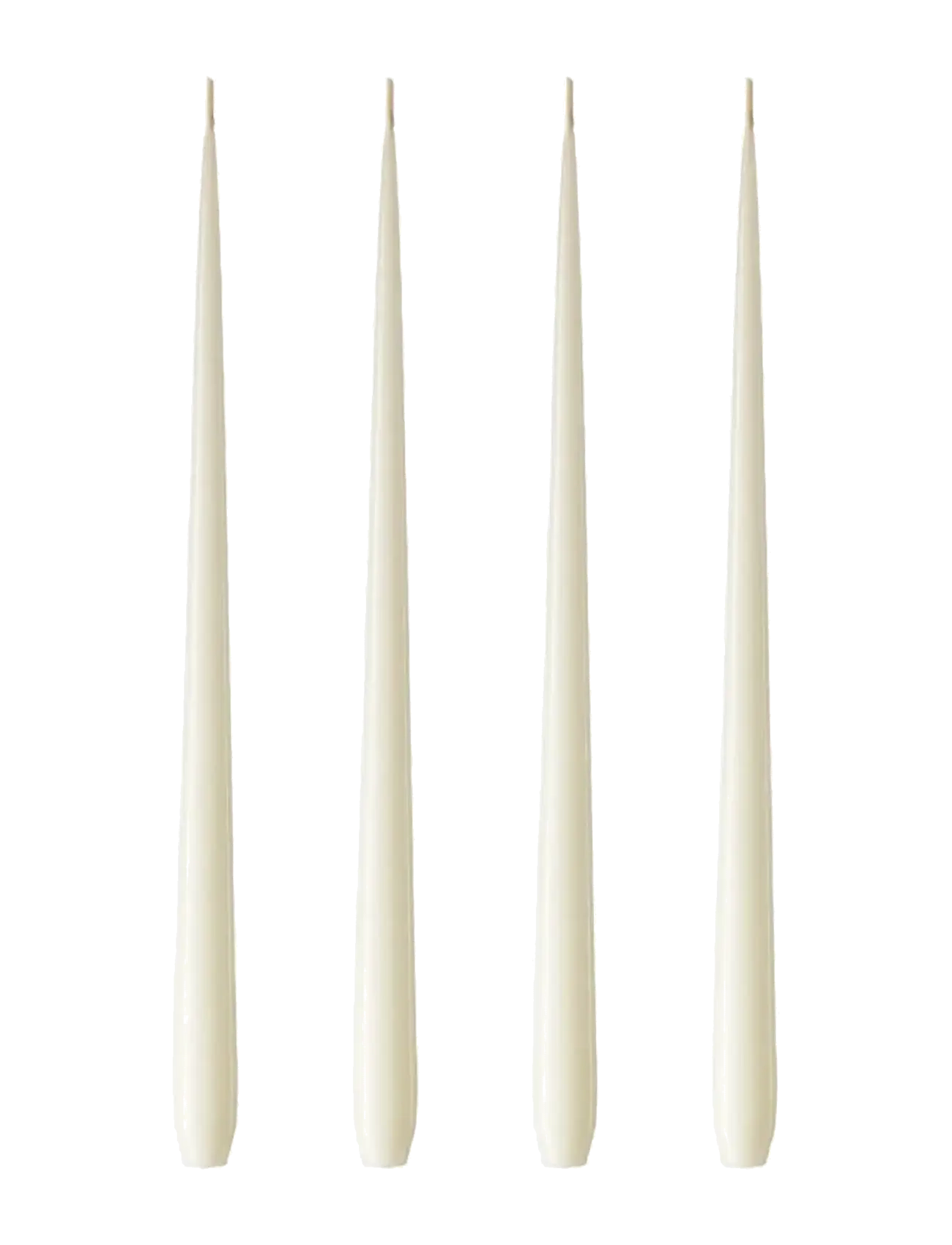 ester & erik Slim candle 24cm 4-pack - Taper candles - 13 ELDERFLOWER / cream