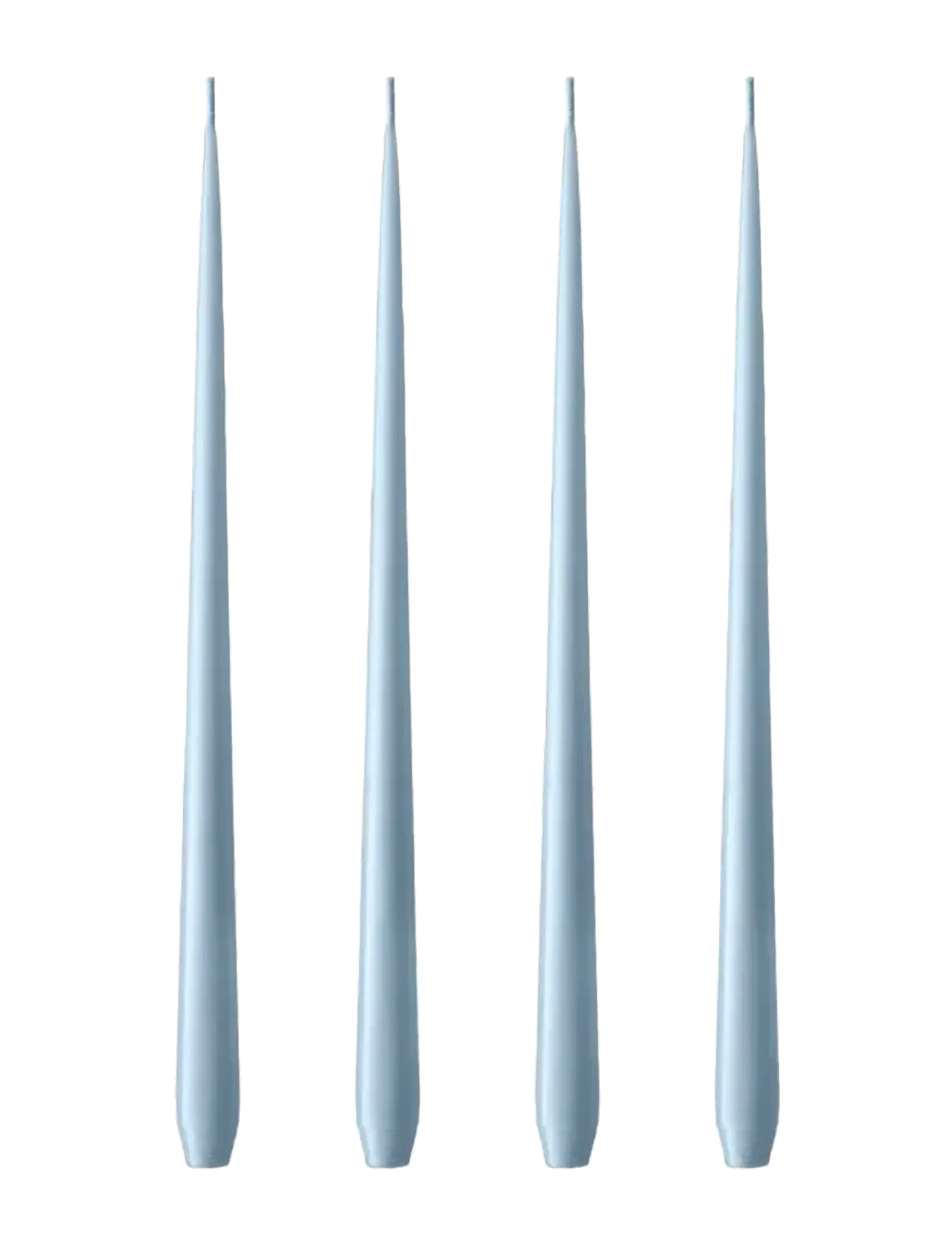 ester & erik Slim candle 24cm 4-pack - Einrichtung - 83 DUSTY BLUE / blue