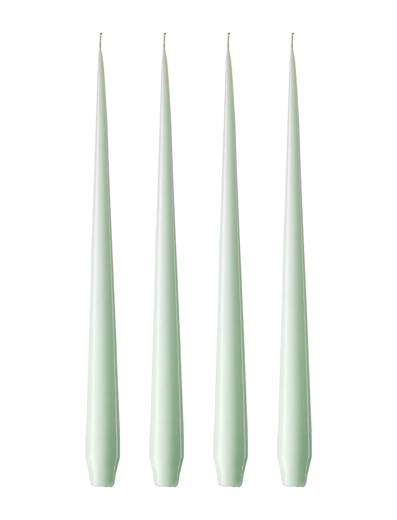 ester & erik Taper Candle 32Cm 4-Pack, Søjlelys, Grøn, Str: H:32CM