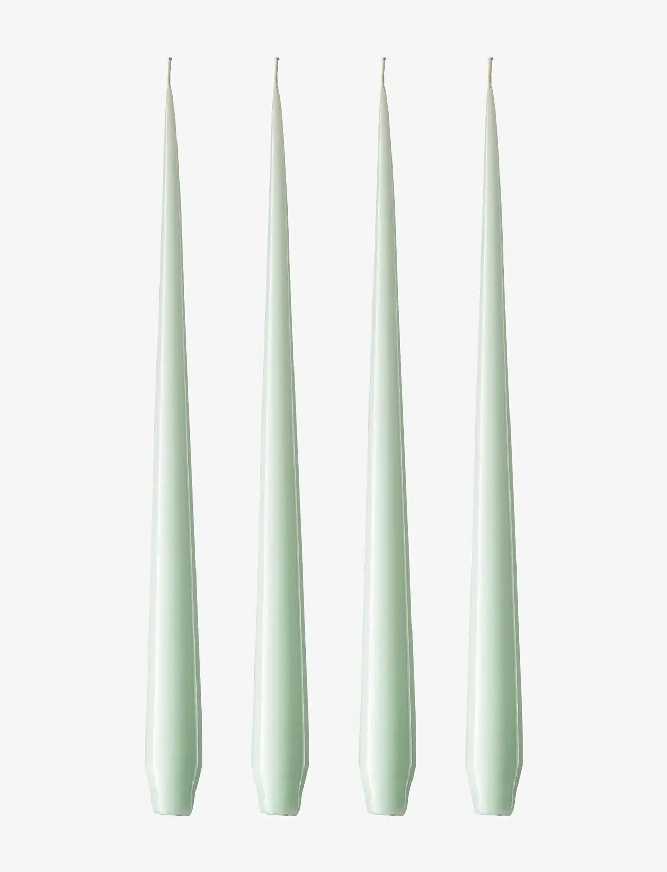 ester & erik - Taper candle 32cm 4-pack - stagelys - 03 water mint - 0