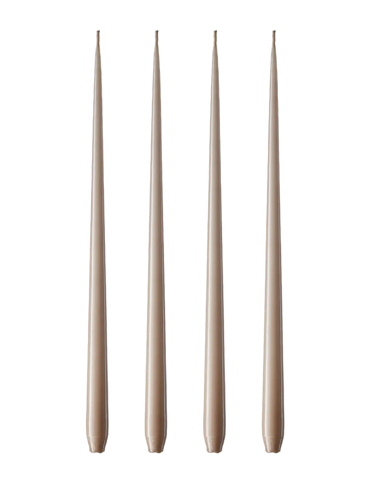 ester & erik Taper Candle 32Cm 4-Pack, Søjlelys, Beige, Str: H:32CM
